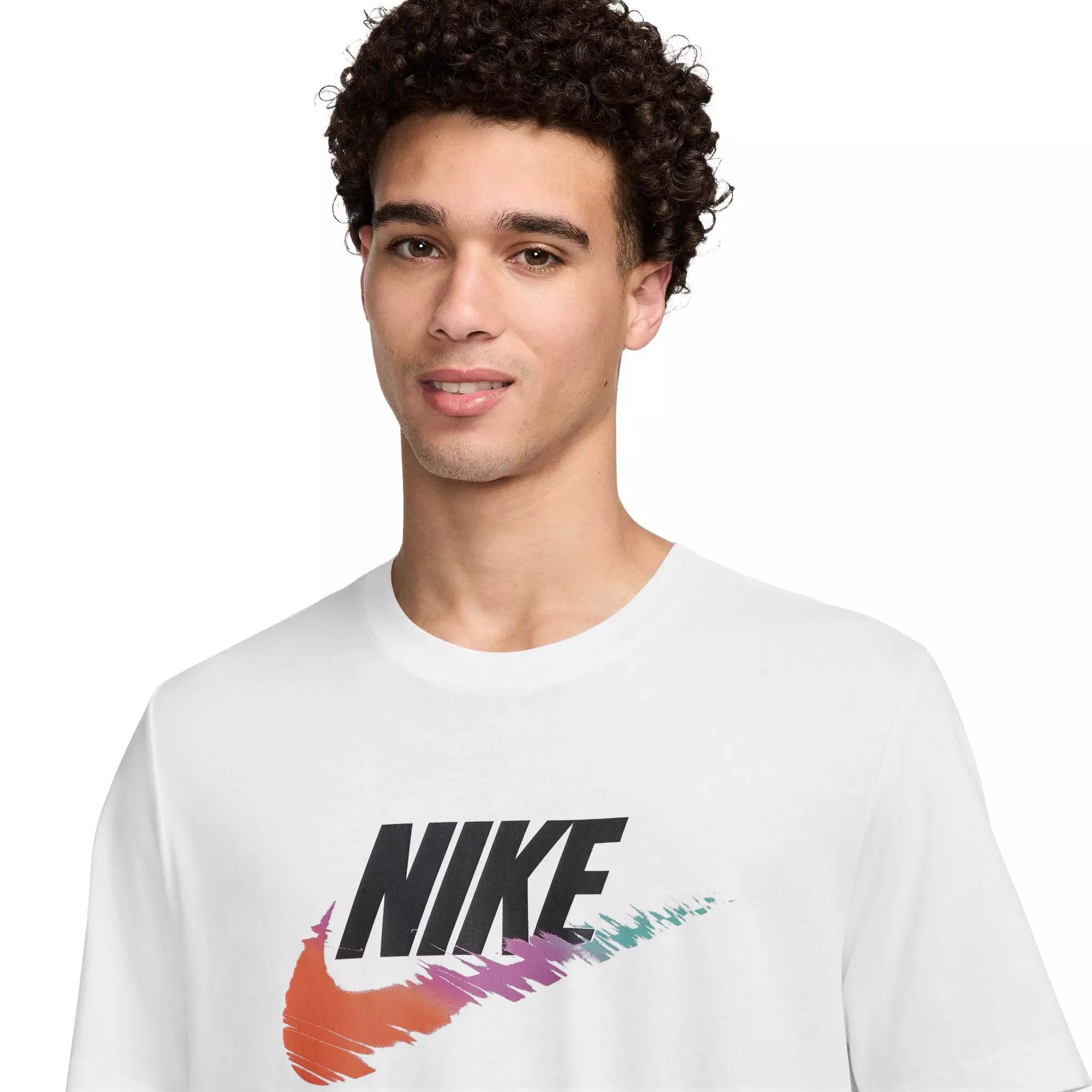 Nike Men's Sportswear Classic Graphic Tee - White - WHITE