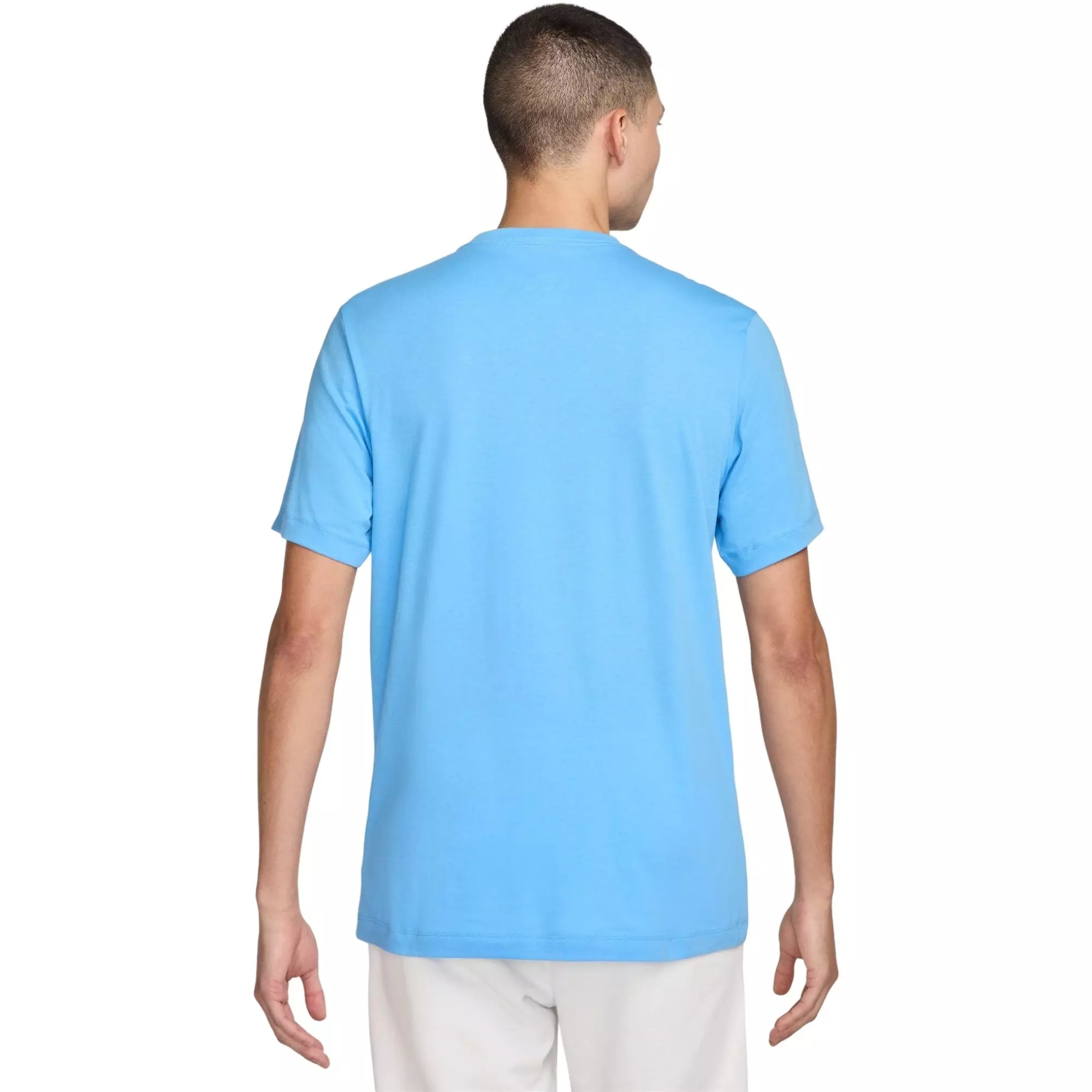 Nike Men's Sportswear Club Tee - Blue - BLUE