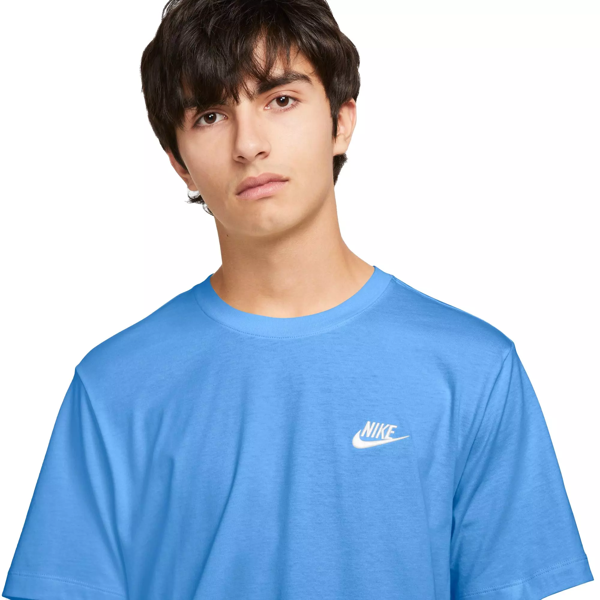 Nike Men's Sportswear Club Tee-Blue