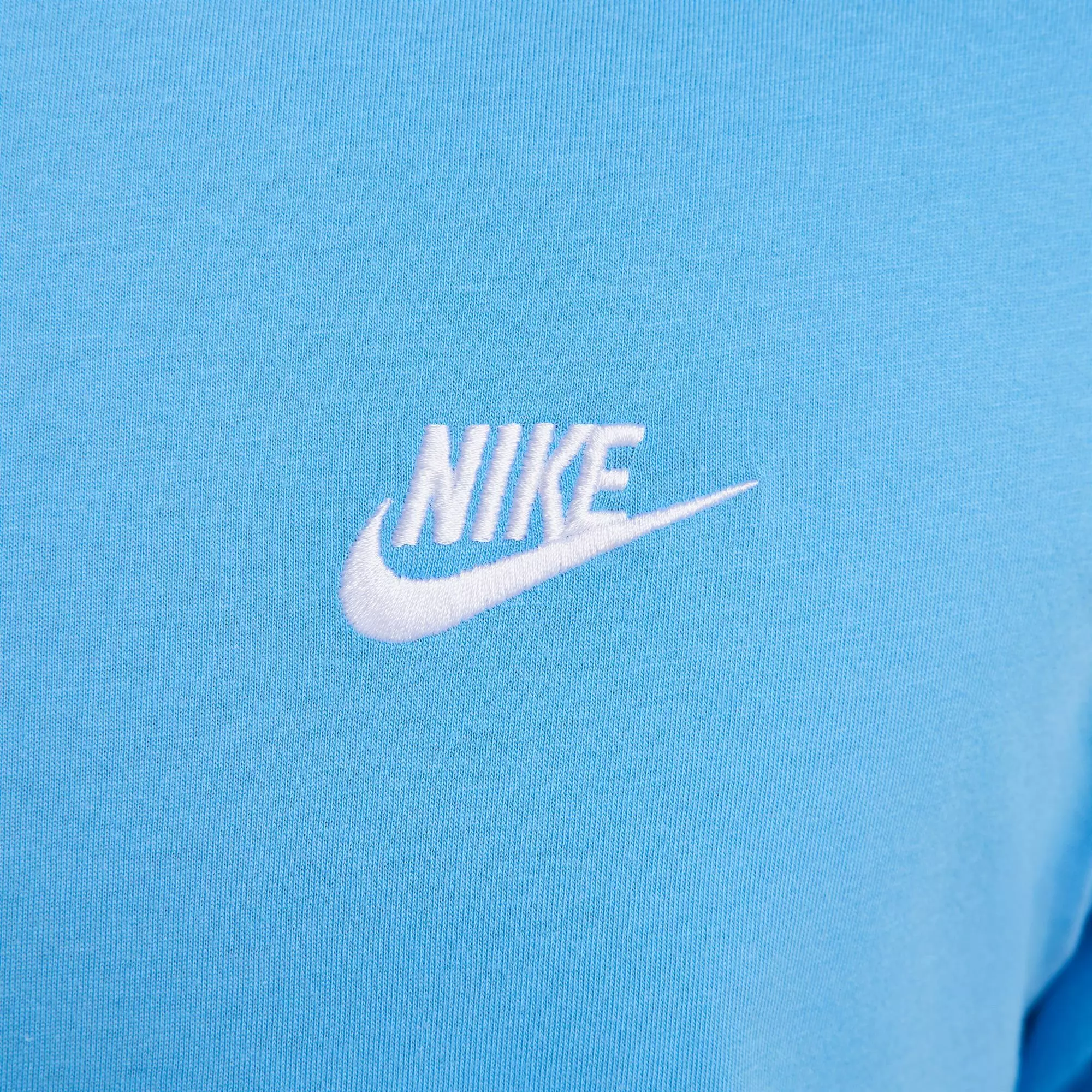 Nike Men's Sportswear Club Tee-Blue - BLUE
