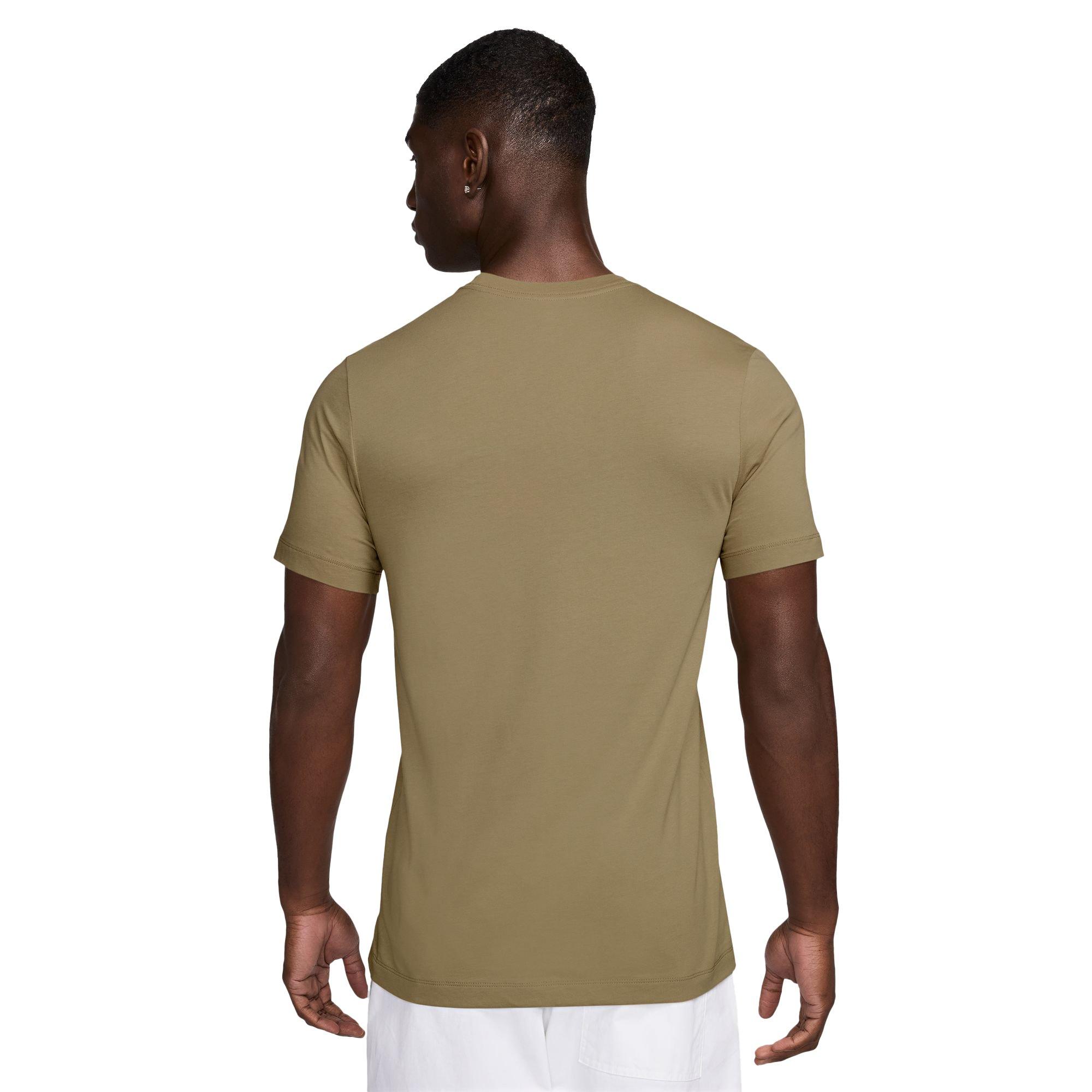 Nike Men's Sportswear Club Tee - BROWN Thumbnail View 2