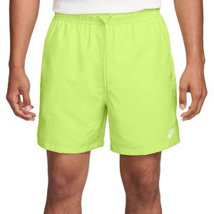 Nike Men's Club Woven Flow Shorts-Yellow