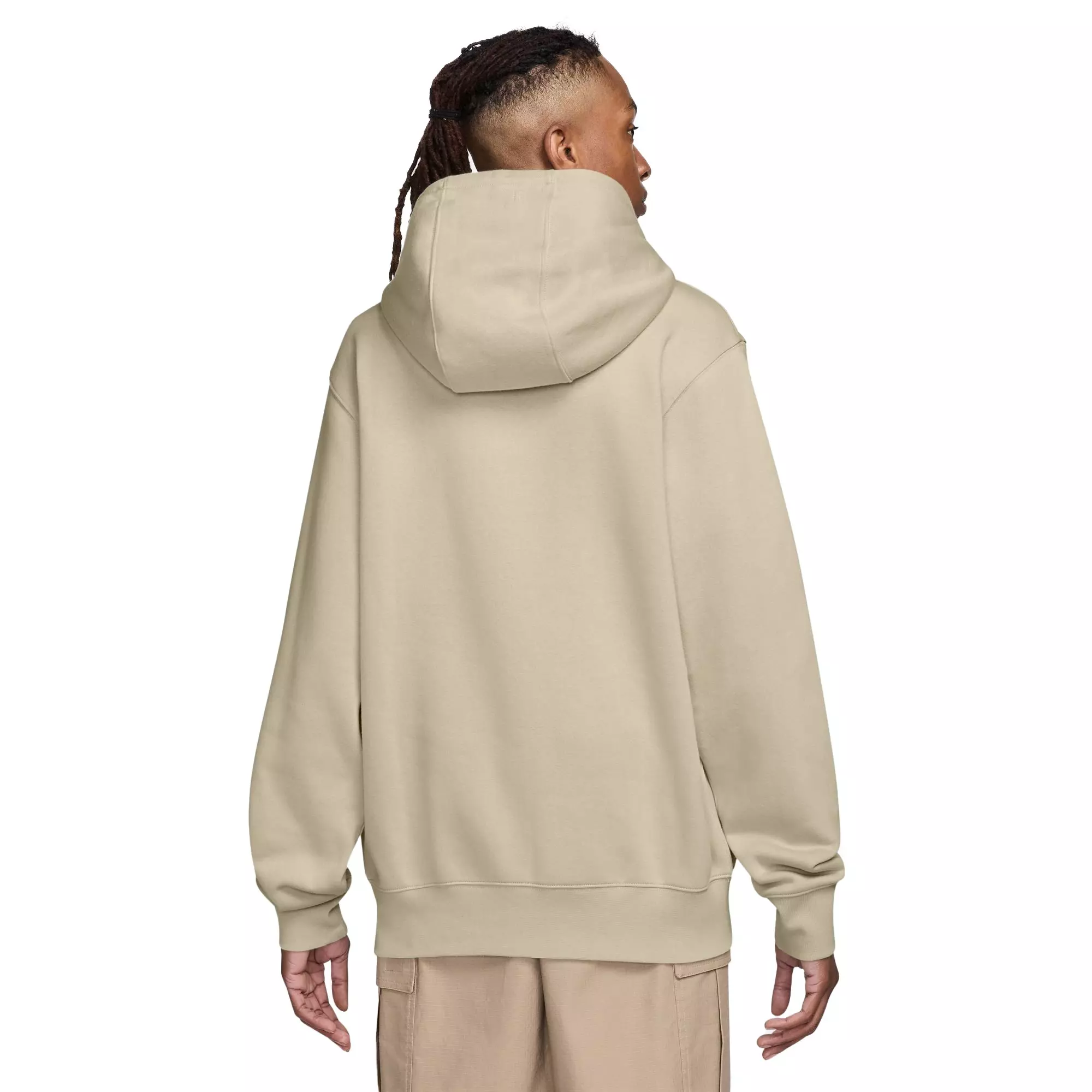 Nike Men's Club Fleece Hoodie - Brown - BROWN