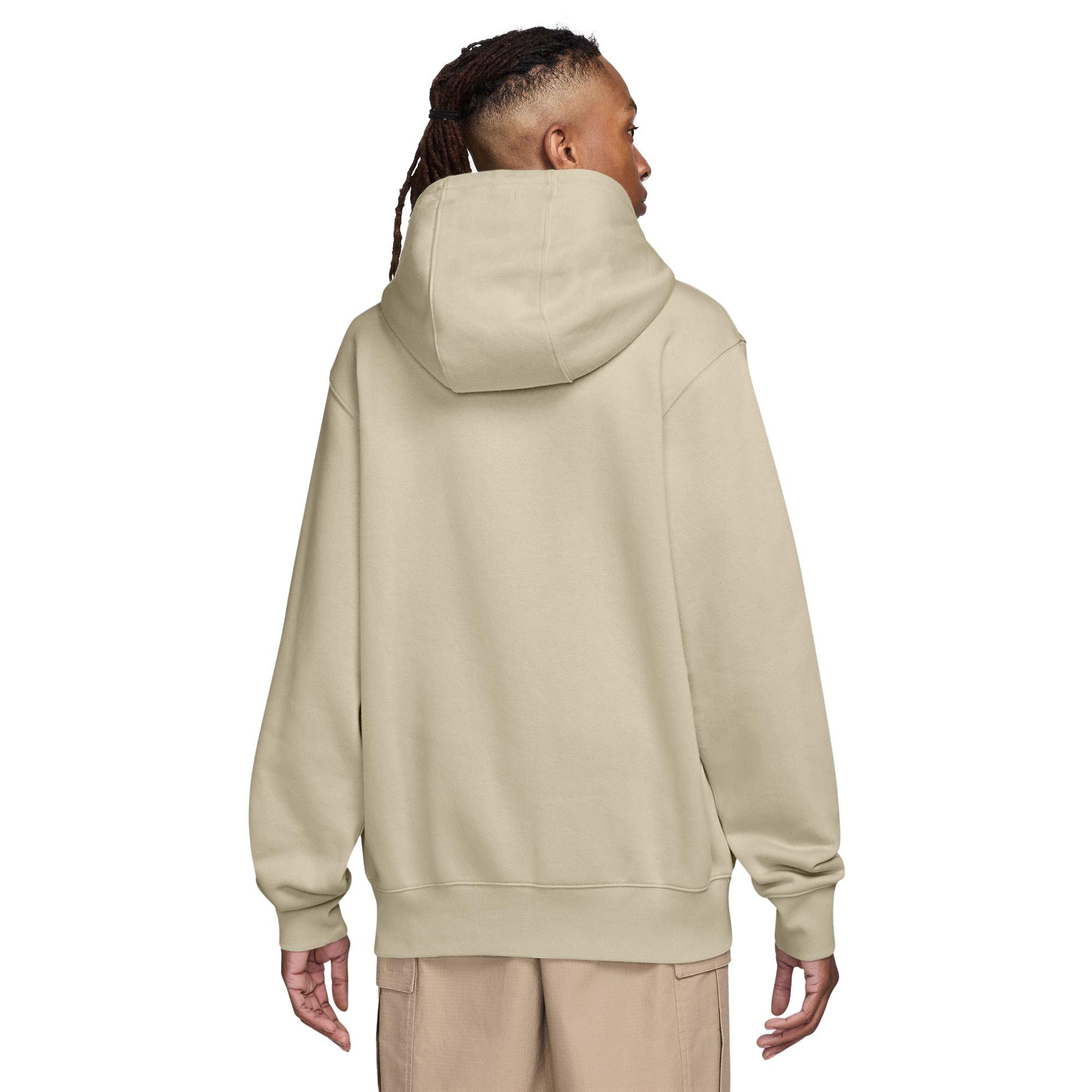 Nike Men's Club Fleece Hoodie - BROWN Thumbnail View 2