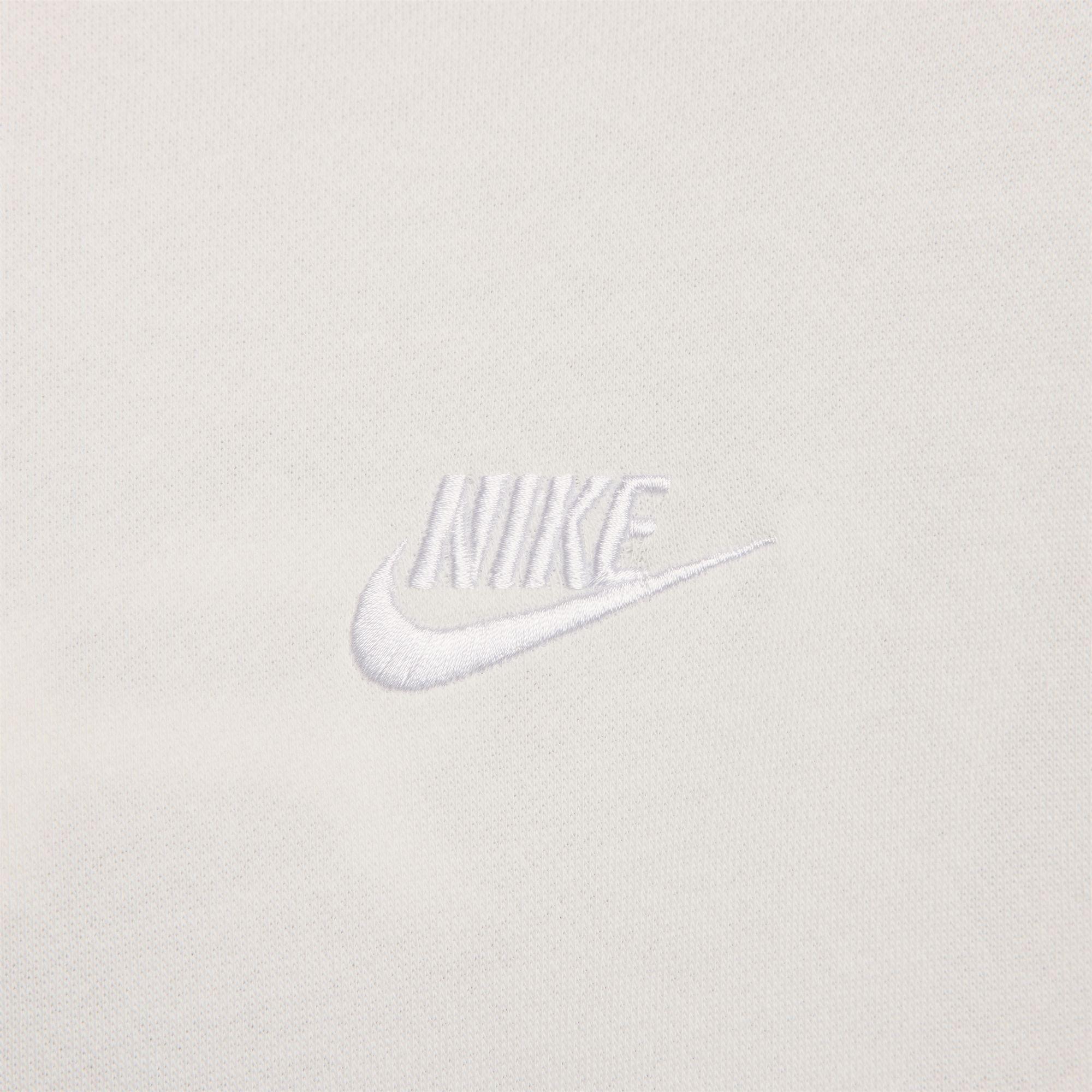 Nike Men's Sportswear Club Fleece Pullover Hoodie - SAIL Thumbnail View 3