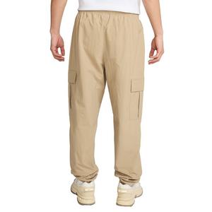 Nike Men's Club Woven Cargo Parachute Pants -Beige