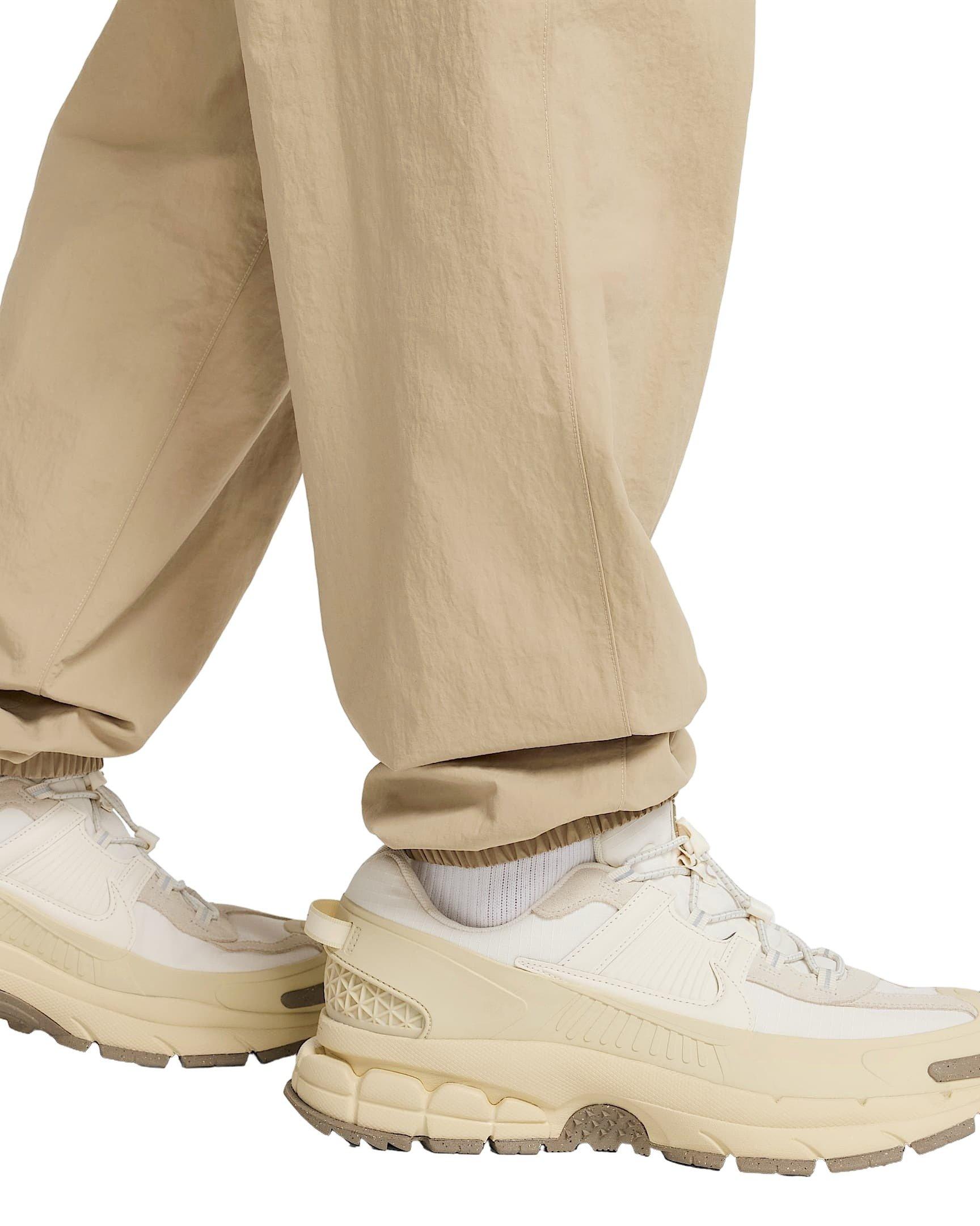 Nike Men's Club Woven Cargo Parachute Pants -Beige - BEIGE Thumbnail View 6