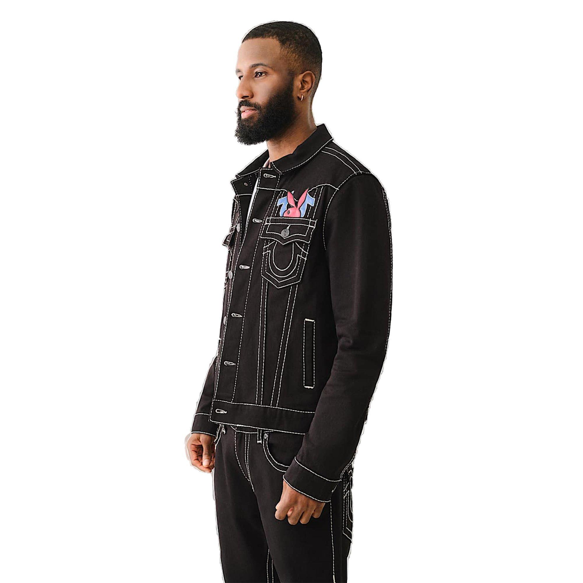 True Religion x Playboy Jimmy Big T Men's Jacket