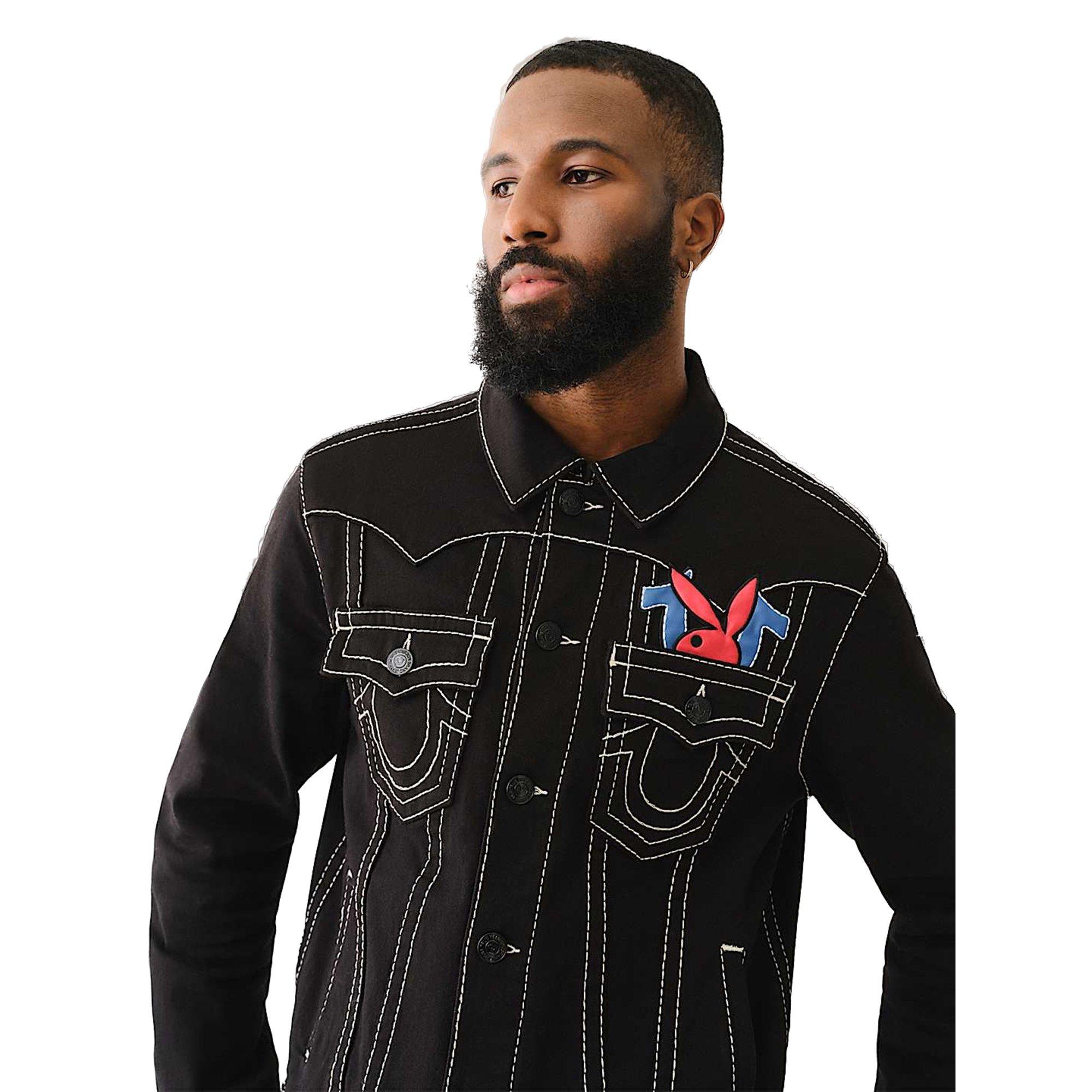 True Religion x Playboy Jimmy Big T Men's Jacket