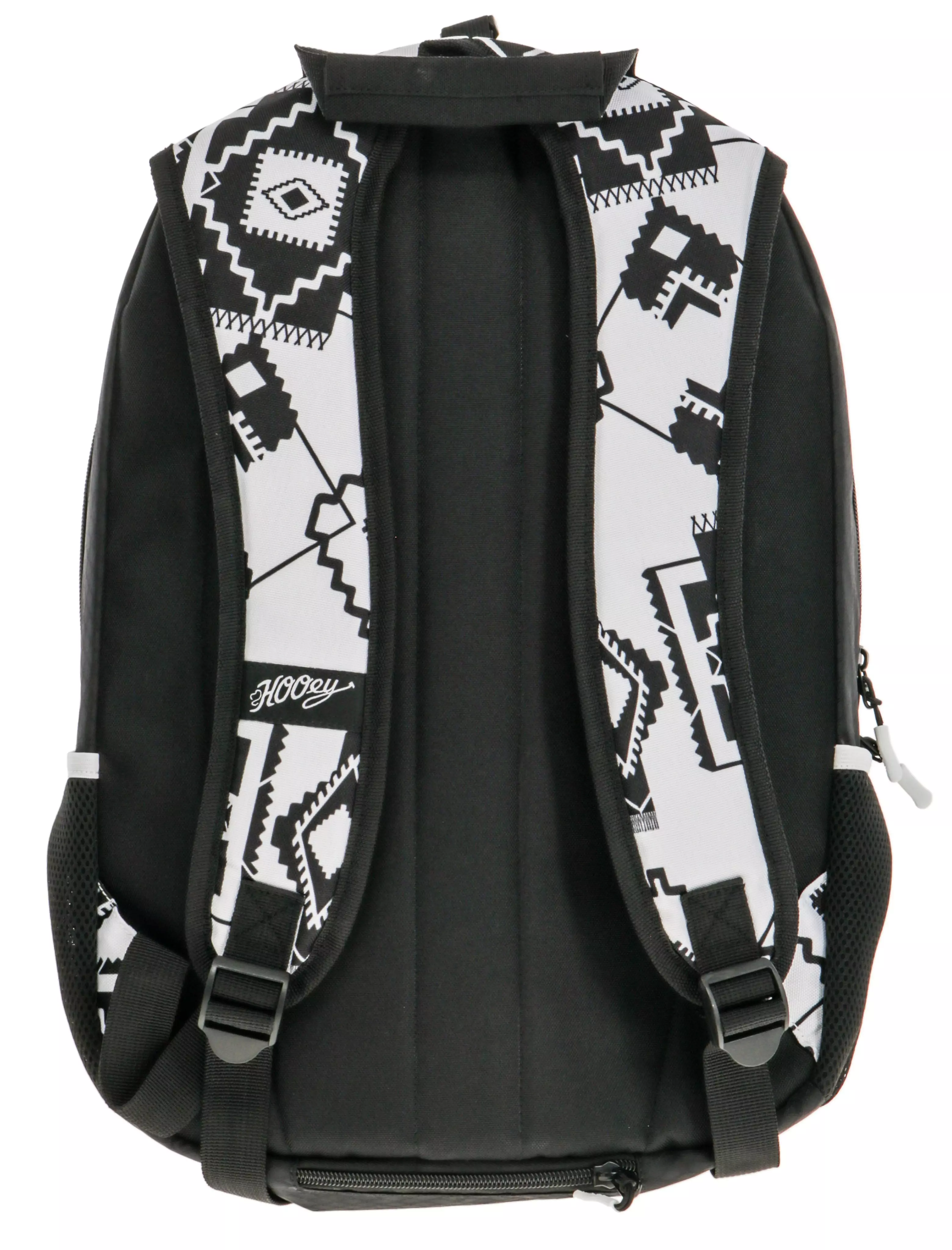 Hooey Rockstar Aztec Backpack - Black/White - BLACK/WHITE