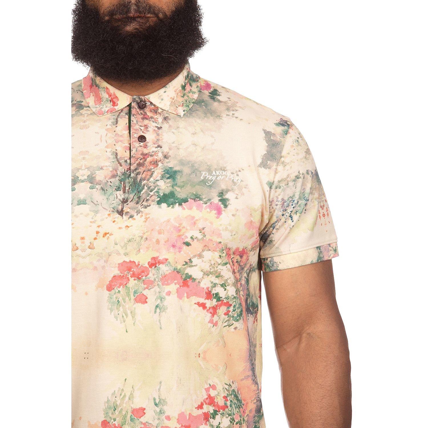 AKOO Saint George Printed Men's Polo