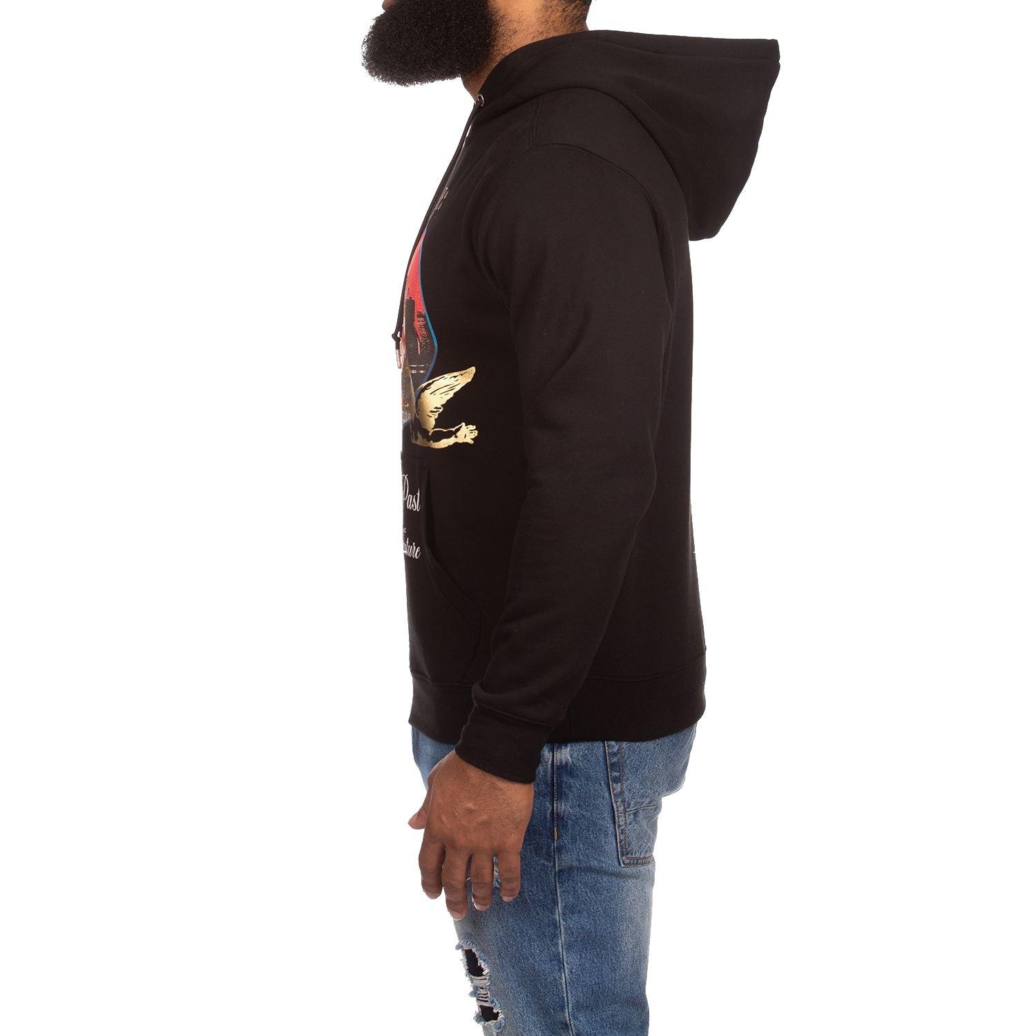 AKOO Cherubs Men's Black Hoodie