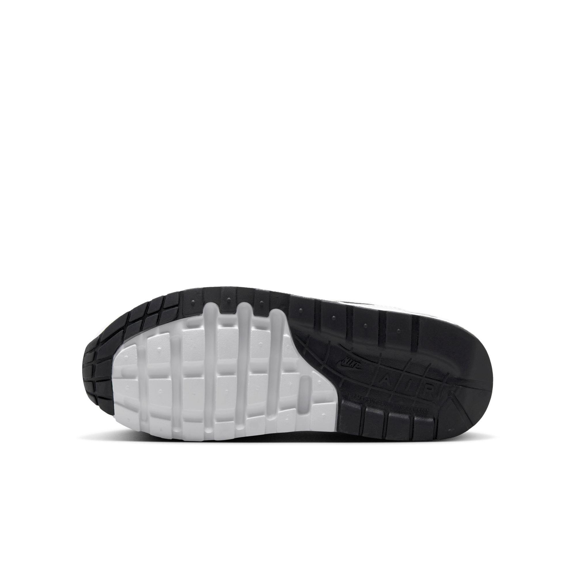 Nike Air Max 1 Grade School Boys' "Off Noir/Vast Grey/White/Black" Shoe
