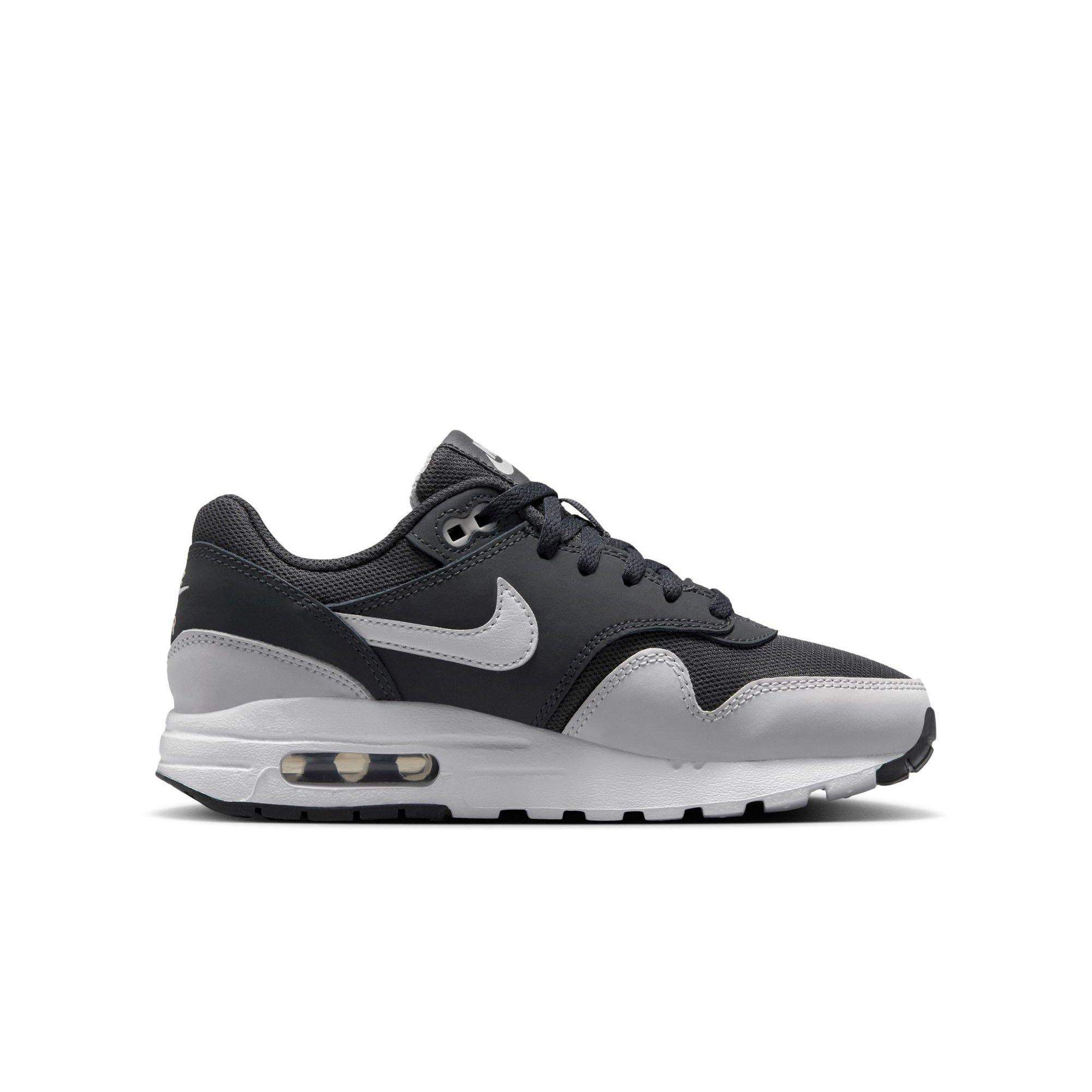 Nike Air Max 1 Grade School Boys' "Off Noir/Vast Grey/White/Black" Shoe