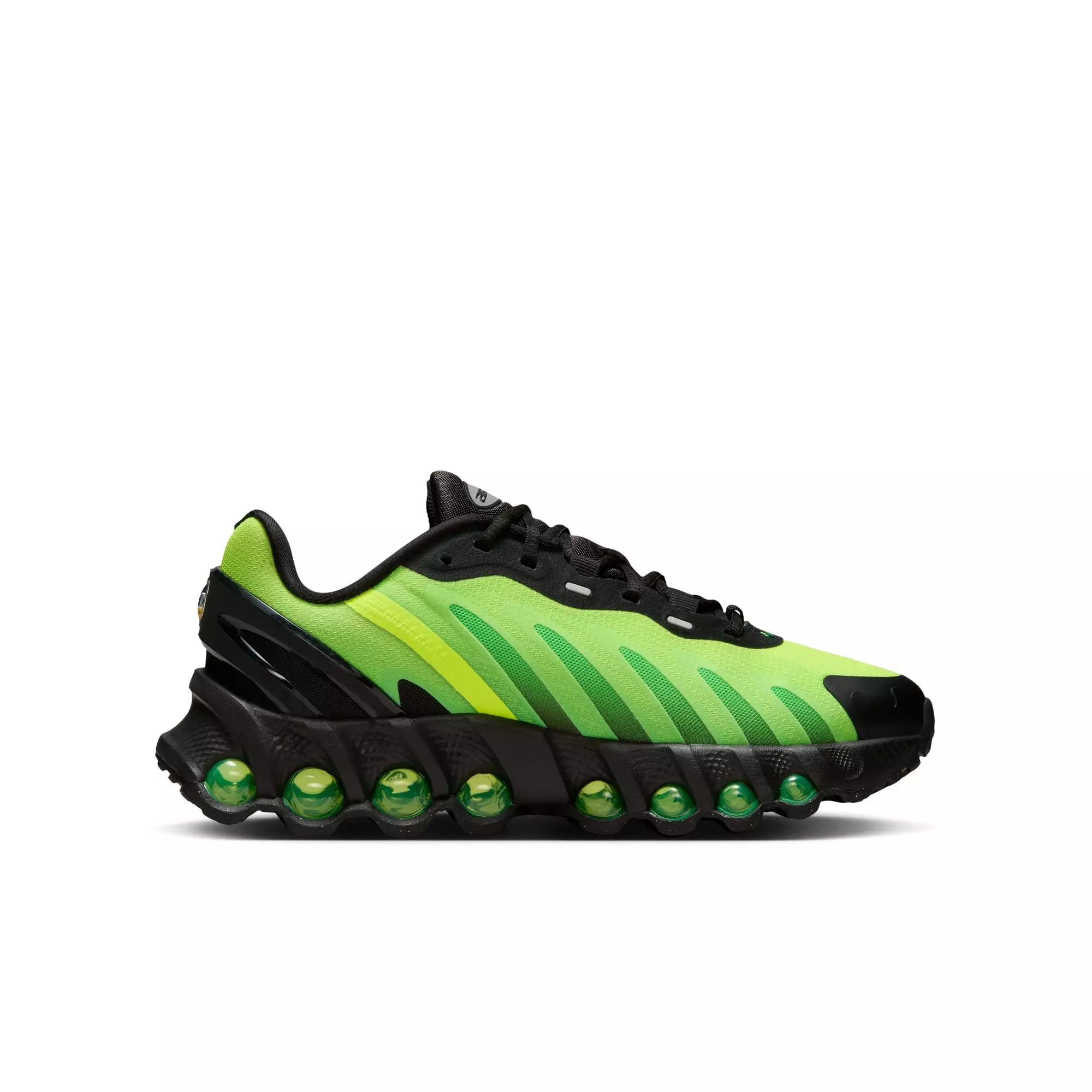 Nike Air Max Dn8 "Volt" Grade School Kids' Shoe - BLACK/GREEN STRIKE/VOLT