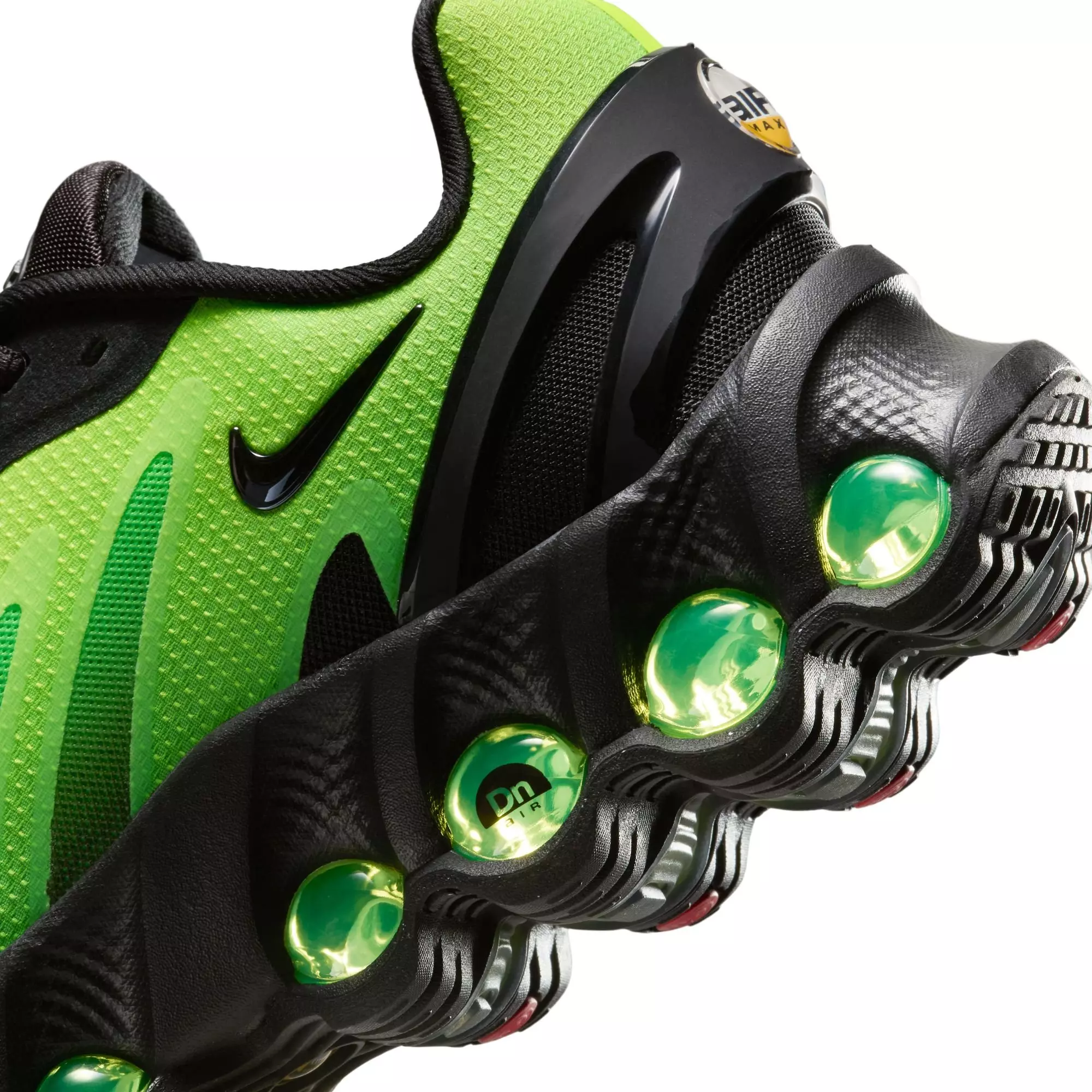 Nike Air Max Dn8 "Volt" Grade School Kids' Shoe - BLACK/GREEN STRIKE/VOLT