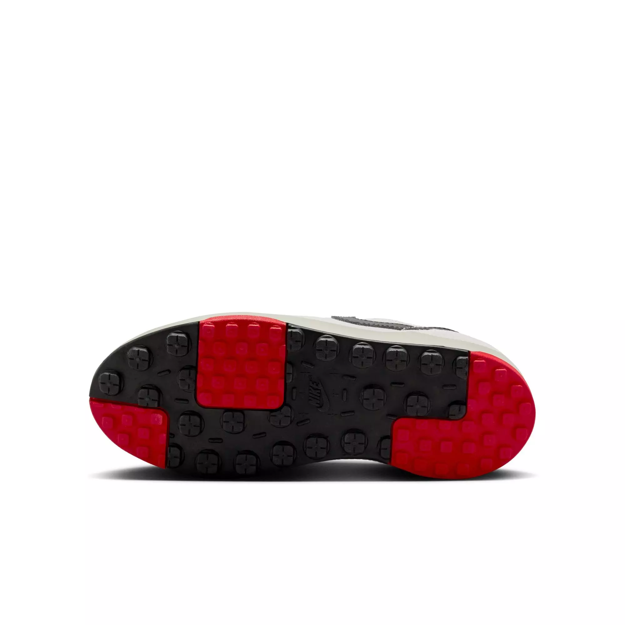 Nike C1TY "College Grey/Black/Vast Grey/Fire Red" Grade School Boys' Shoe - GREY/BLACK/RED