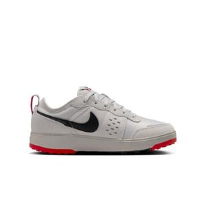 Nike C1TY "College Grey/Black/Vast Grey/Fire Red" Grade School Boys' Shoe