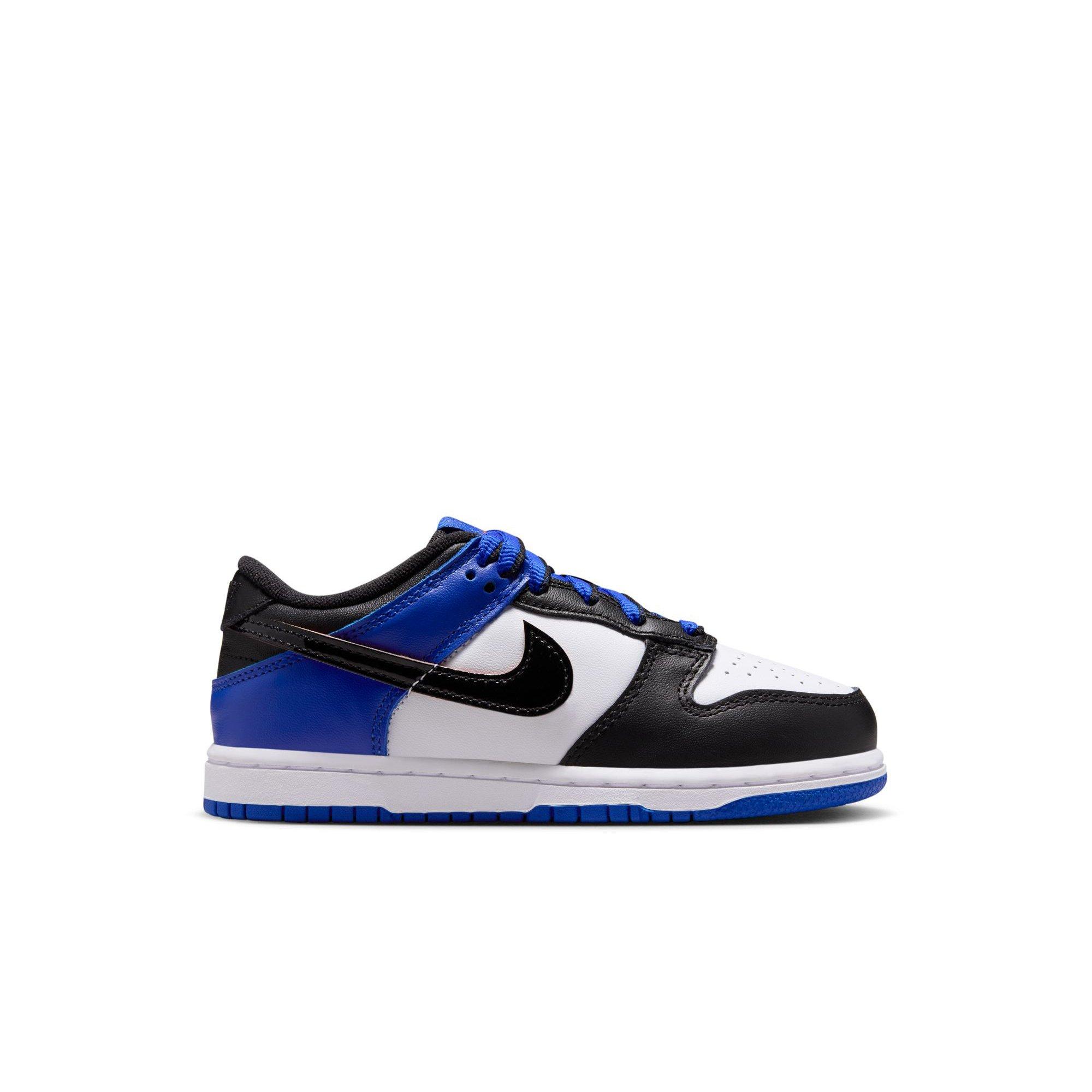 Nike Dunk Low "White/Black/Racer Blue/Terra Blush" Preschool Boys' Shoe