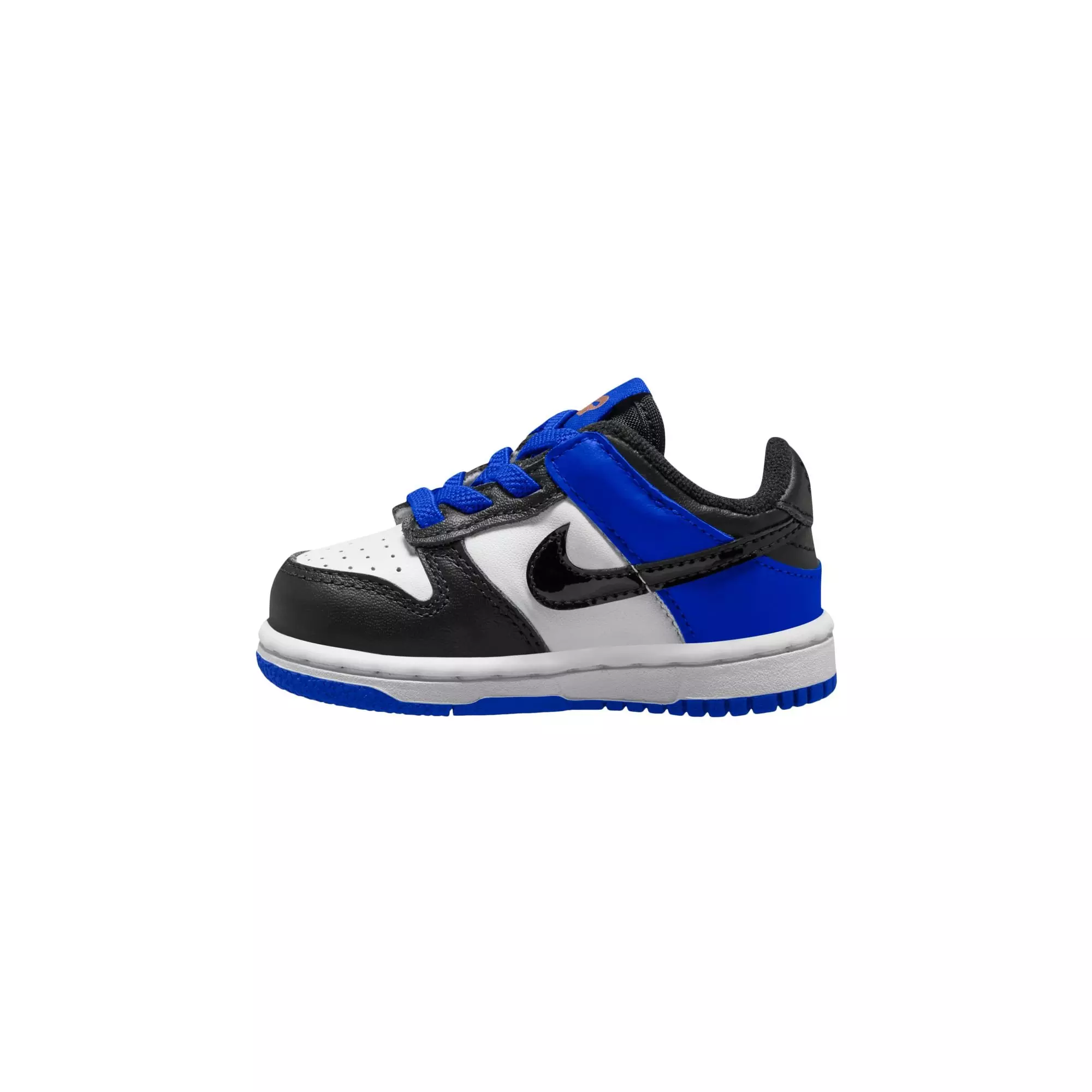 Nike Dunk Low SE "White/Black/Racer Blue/Terra Blush" Toddler Boys' Shoe - BLUE/BLACK