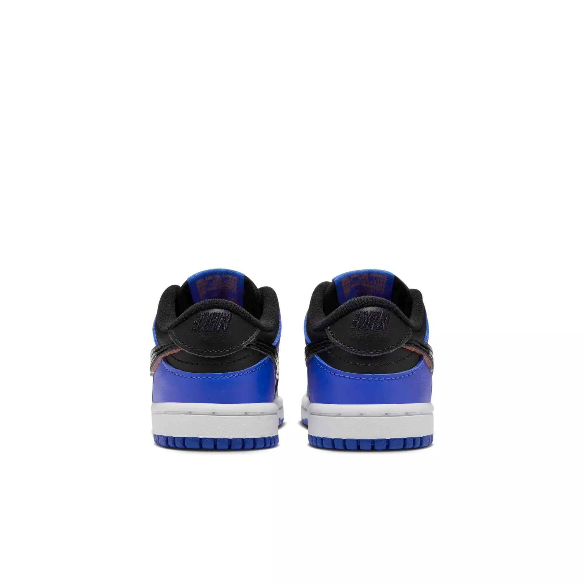 Nike Dunk Low SE "White/Black/Racer Blue/Terra Blush" Toddler Boys' Shoe - BLUE/BLACK