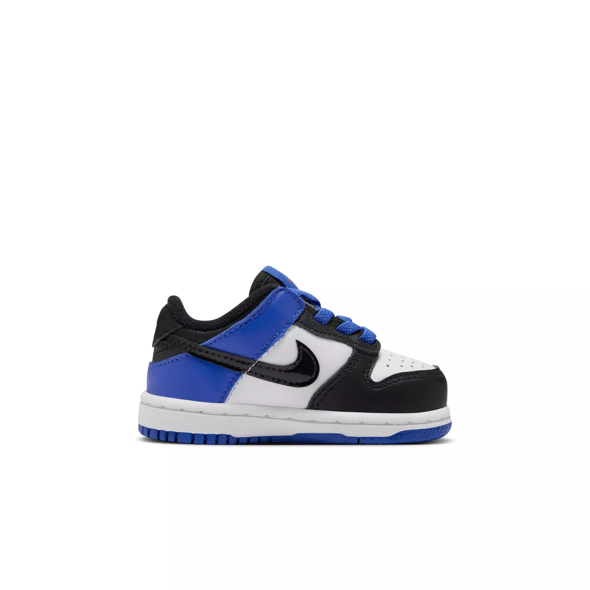 Nike Dunk Low SE "White/Black/Racer Blue/Terra Blush" Toddler Boys' Shoe - BLUE/BLACK