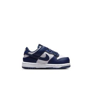 Nike Dunk Low "White/Midnight Navy" Toddler Boys' Shoe