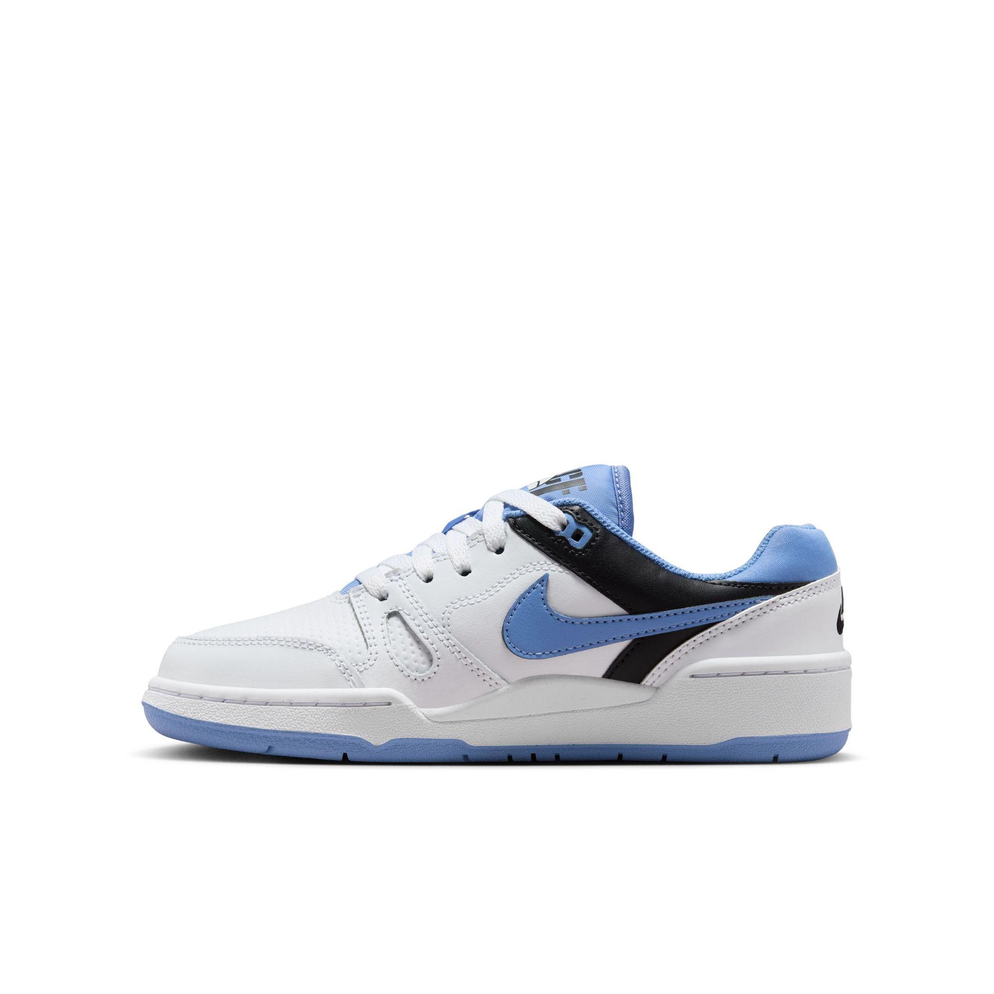 Nike Full Force Low Grade School Boys' "White/Polar Black" Shoe
