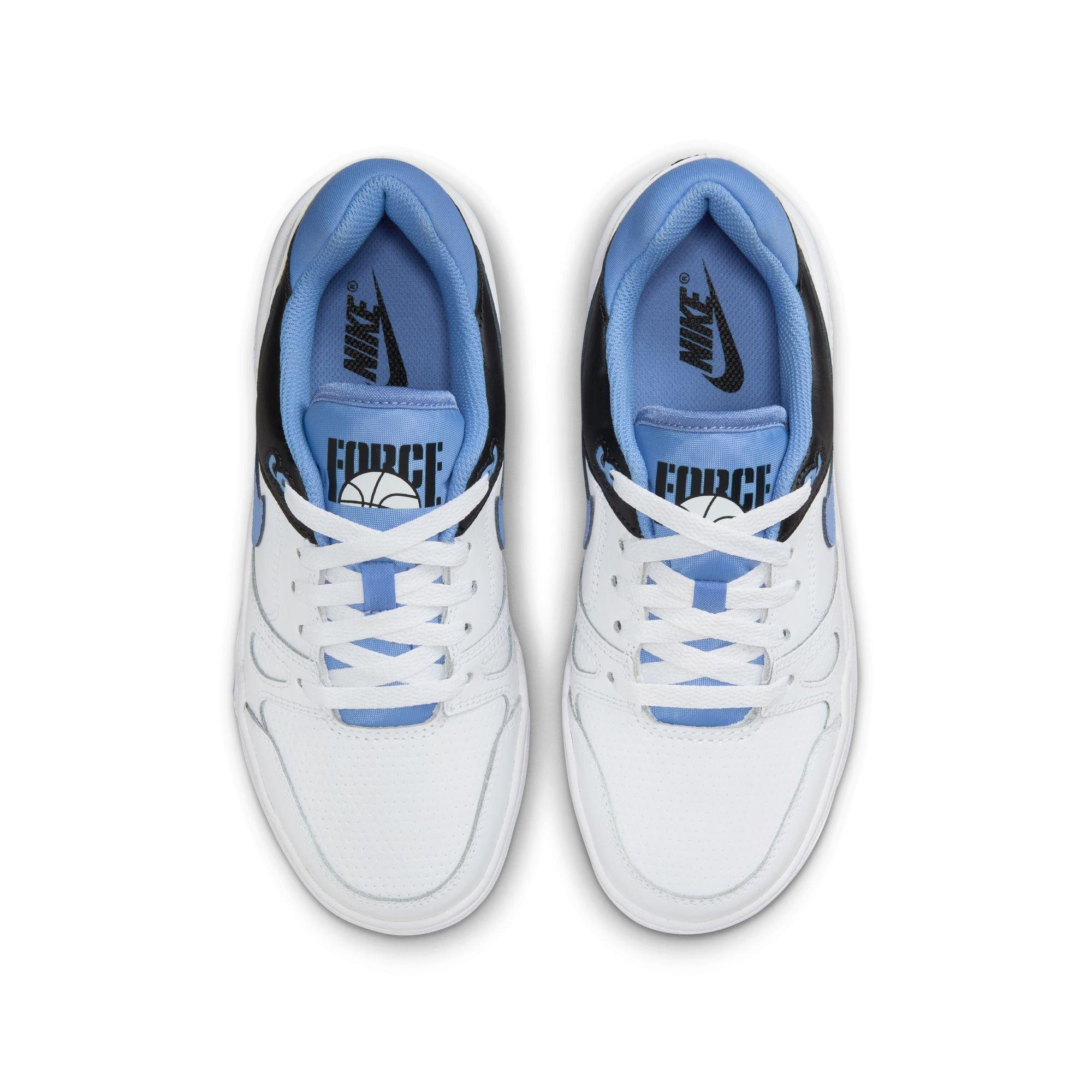 Nike Full Force Low Grade School Boys' "White/Polar Black" Shoe