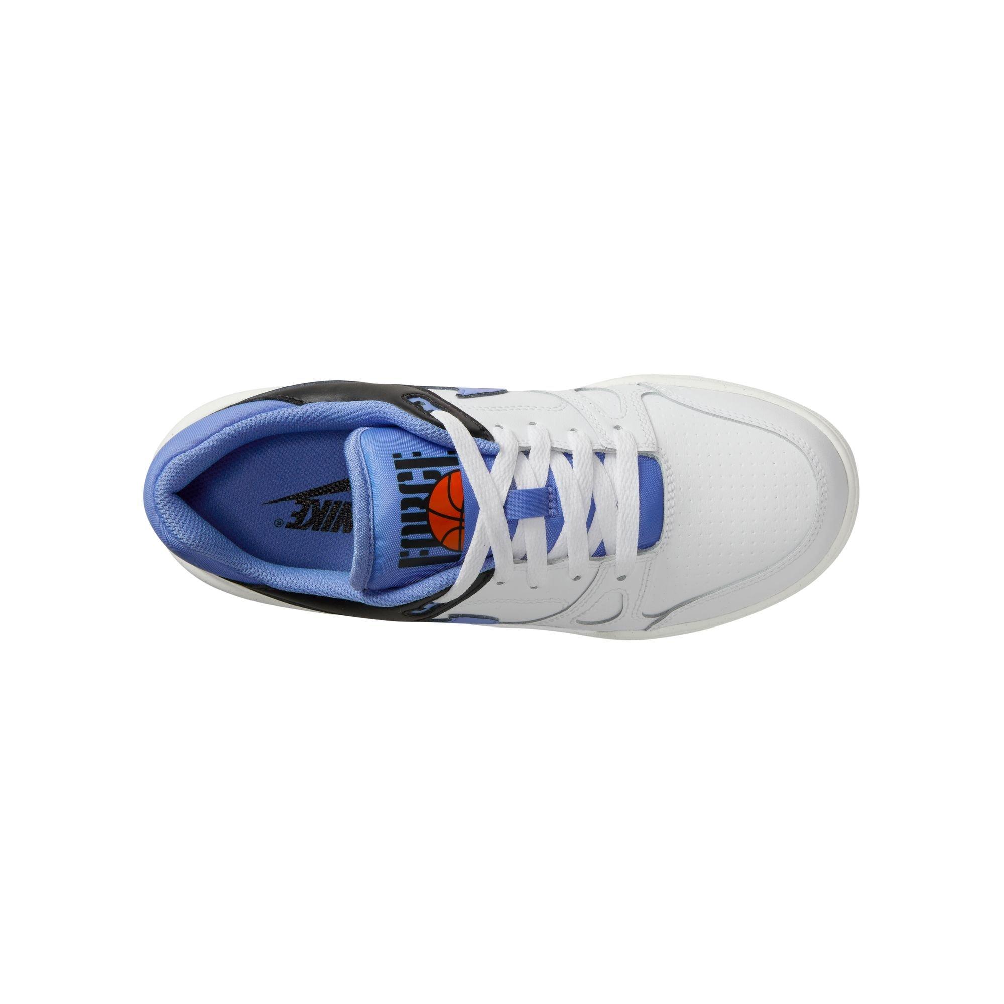 Nike Full Force Low Grade School Boys' "White/Polar Black" Shoe