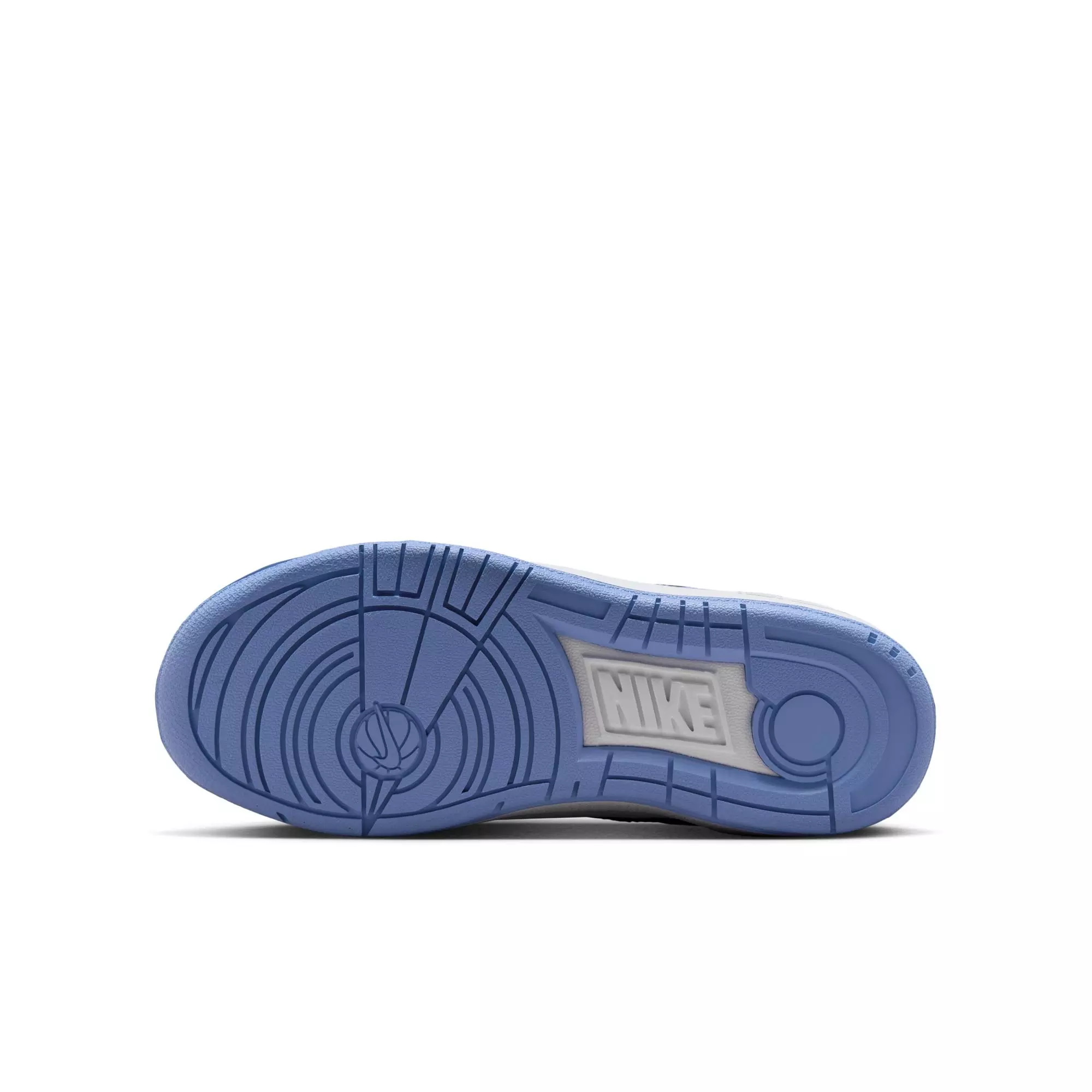 Nike Full Force Low "White/Polar Black" Grade School Boys' Shoe - WHITE/BLUE