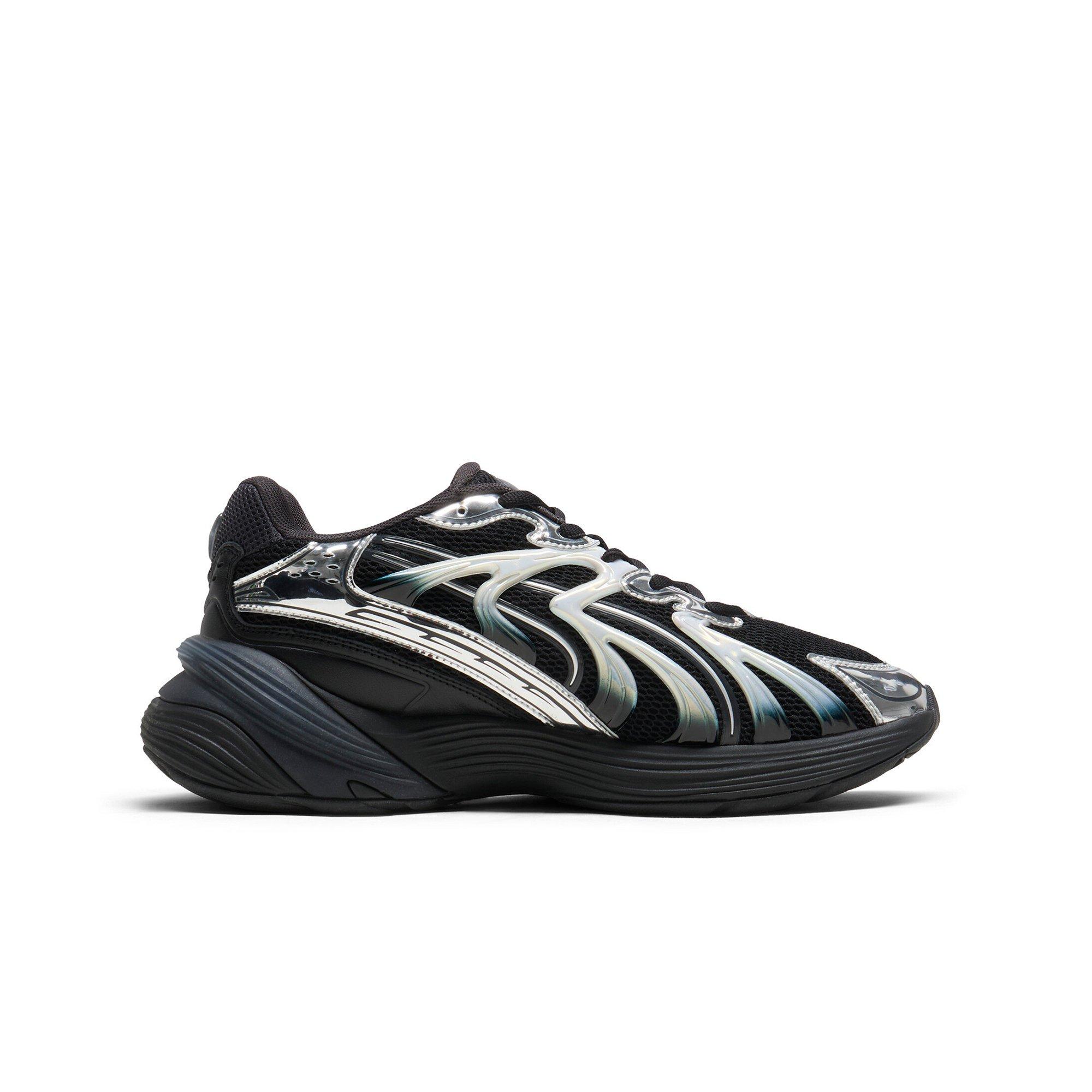 PUMA Inverse Metallic "Black/Grey" Grade School Kids' Shoe