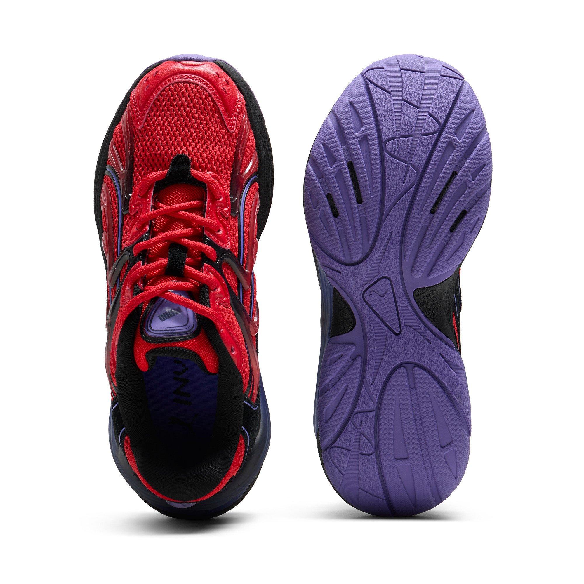 PUMA Inverse Chrome "Red/Dark Amethyst" Grade School Kids' Shoe