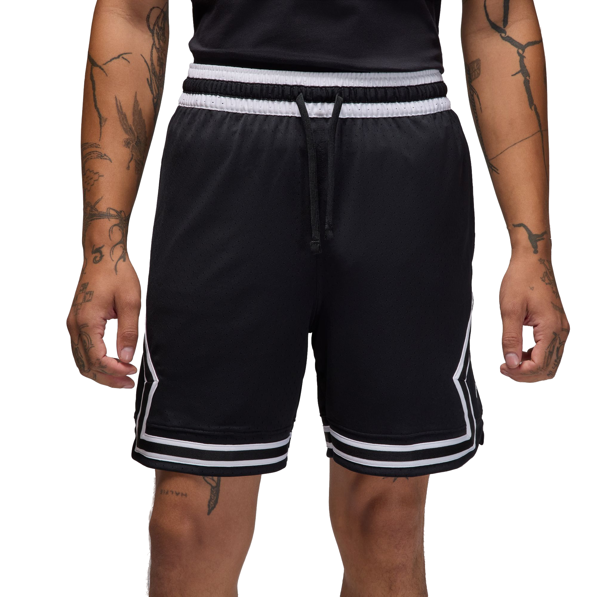 Jordan Men's Sport Dri-FIT Mesh Diamond Shorts - BLACK