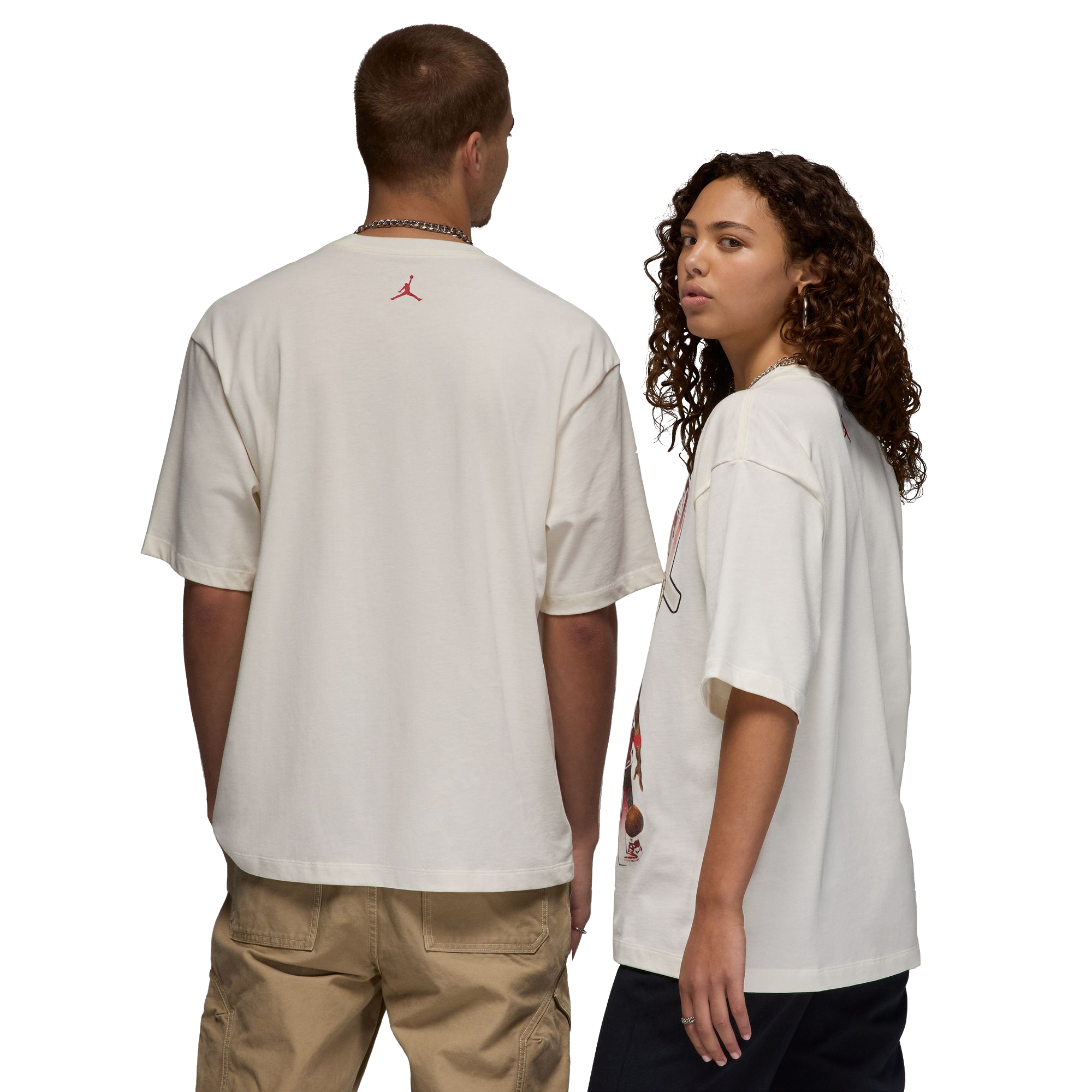 Jordan Men's Flight Essentials Oversized Tee - Sail - SAIL Thumbnail View 2