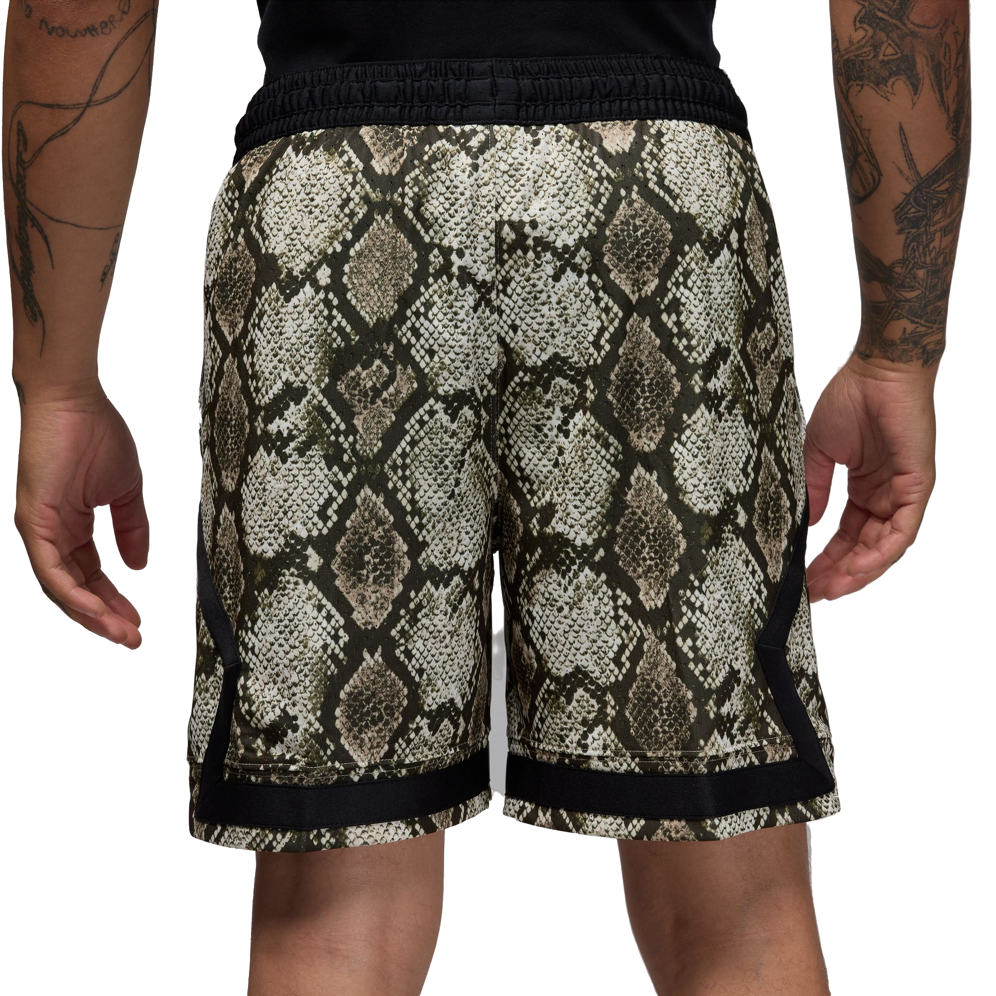 Jordan Men's Sport Dri-FIT Mesh Diamond Shorts - SAIL Thumbnail View 2