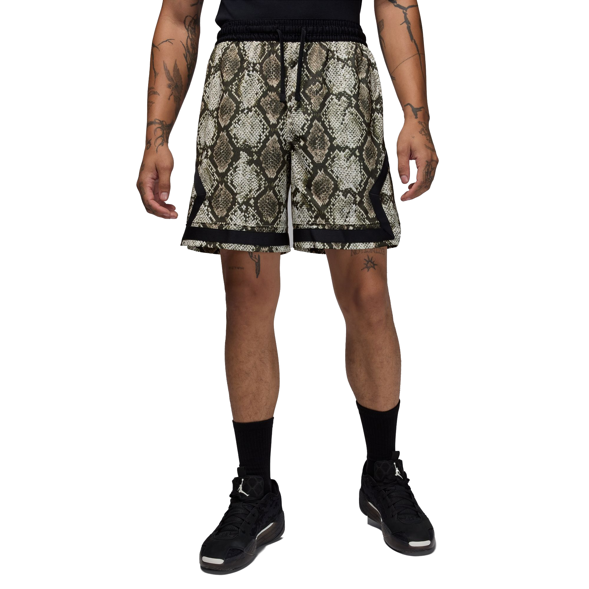 Jordan Men's Sport Dri-FIT Mesh Diamond Shorts - SAIL Thumbnail View 3