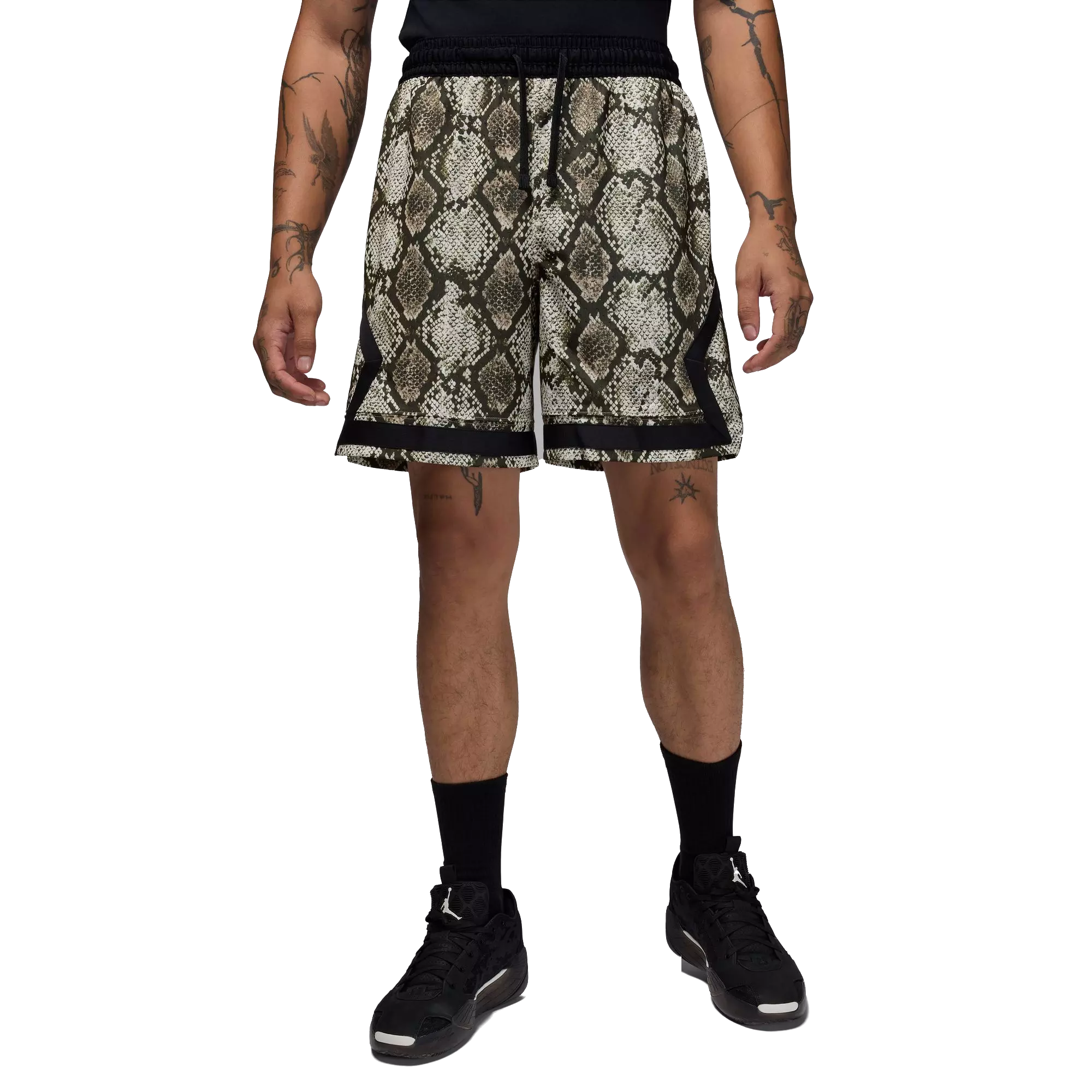 Jordan Men's Sport Dri-FIT Mesh Diamond Shorts - SAIL