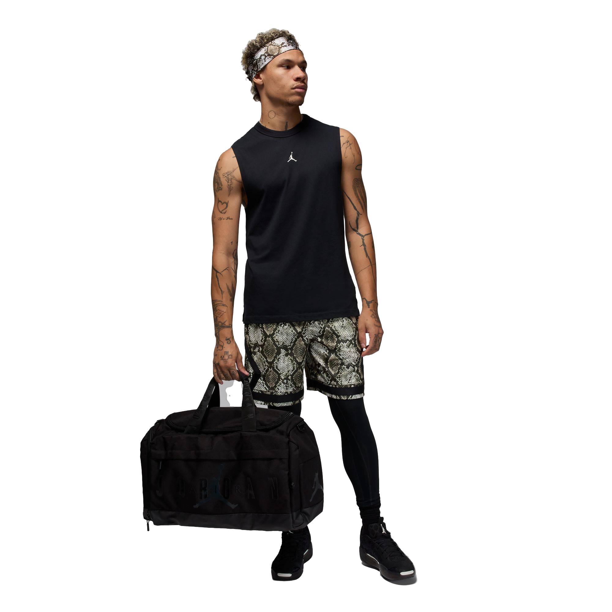 Jordan Men's Sport Dri-FIT Mesh Diamond Shorts - Sail - SAIL Thumbnail View 6