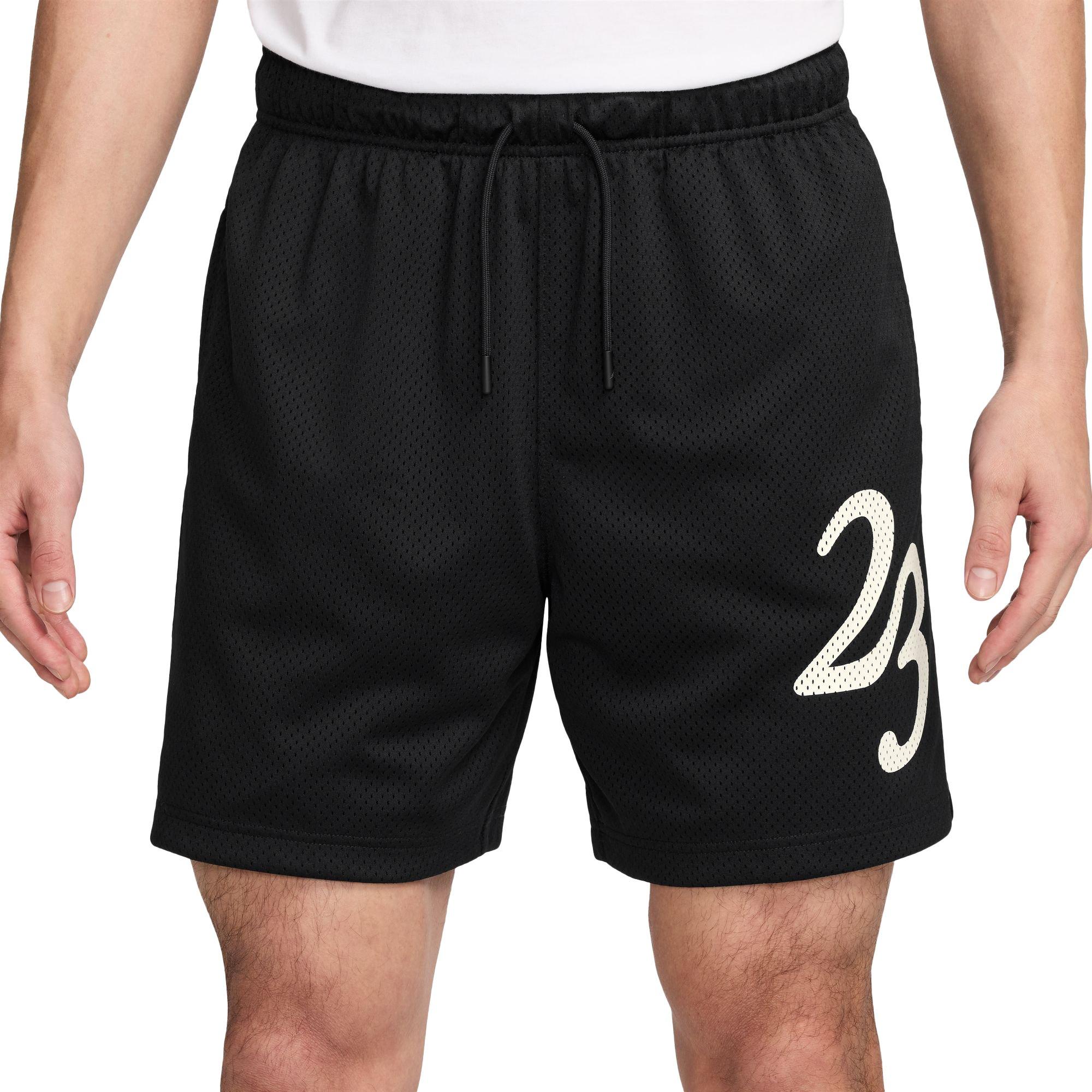 Jordan Men's MVP Mesh Shorts-Black - BLACK