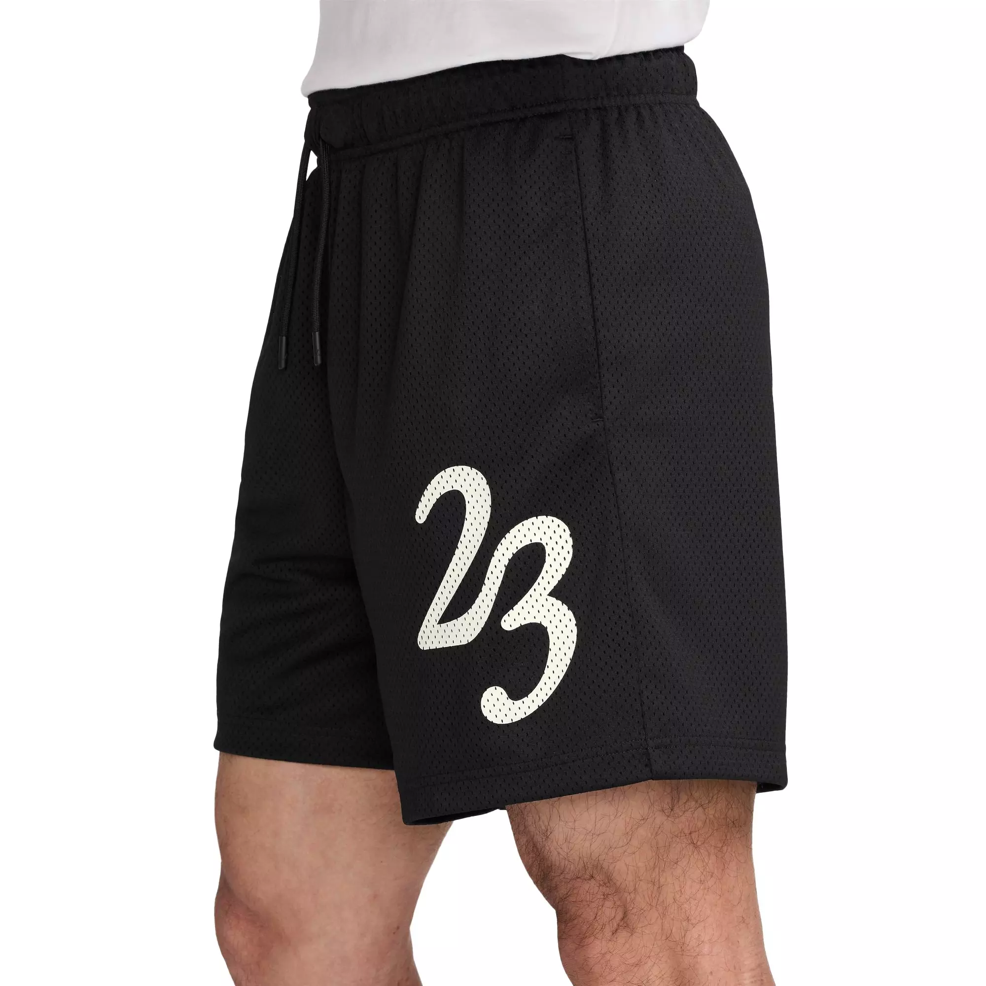 Jordan Men's MVP Mesh Shorts-Black - BLACK