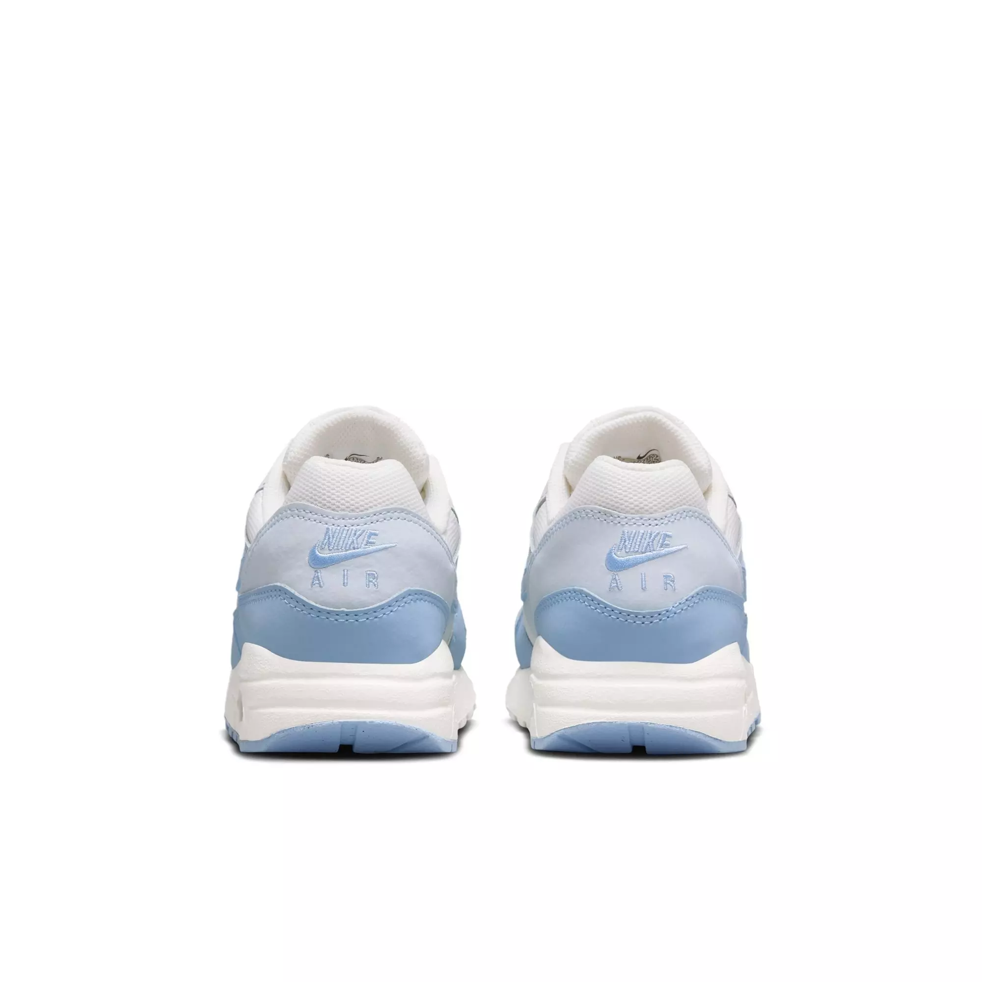 Nike Air Max 1 "Sail/Psychic Blue/Blue Tint" Grade School Girls' Shoe - BLUE/WHITE