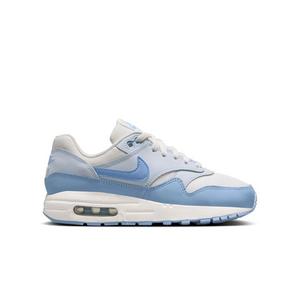Nike Air Max 1 "Sail/Psychic Blue/Blue Tint" Grade School Girls' Shoe