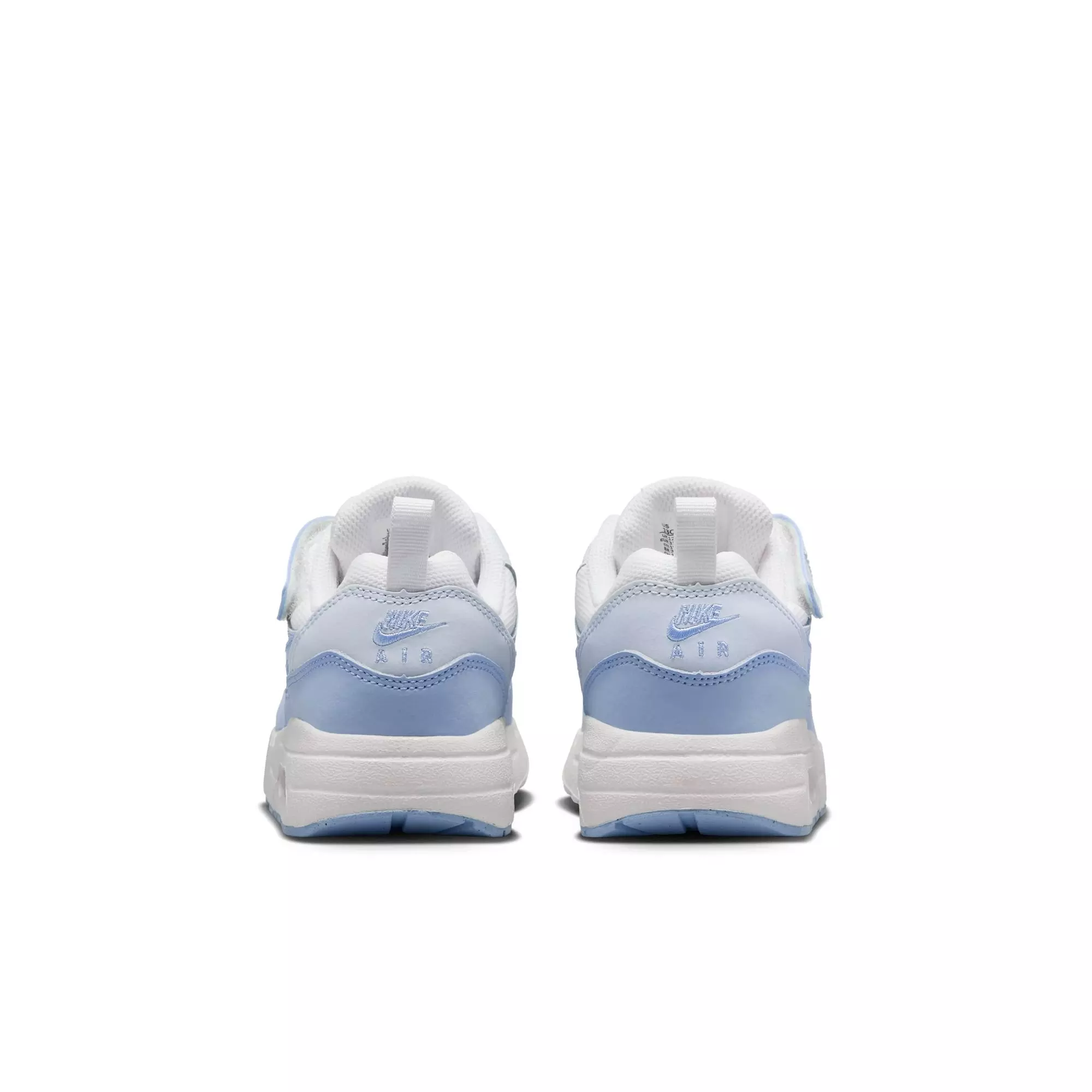 Nike Air Max 1 EasyOn "Sail/Psychic Blue/Blue Tint" Preschool Girls' Shoe - BLUE/WHITE