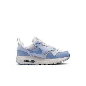 Nike Air Max 1 EasyOn "Sail/Psychic Blue/Blue Tint" Preschool Girls' Shoe