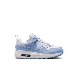 Nike Air Max 1 EasyOn "Sail/Psychic Blue/Blue Tint" Preschool Girls' Shoe