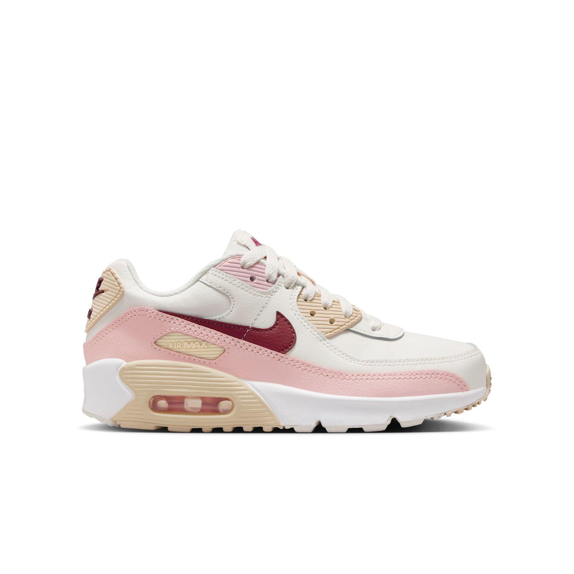 Nike Air Max 90 Preschool Shoe Phantom Red Pink Hibbett