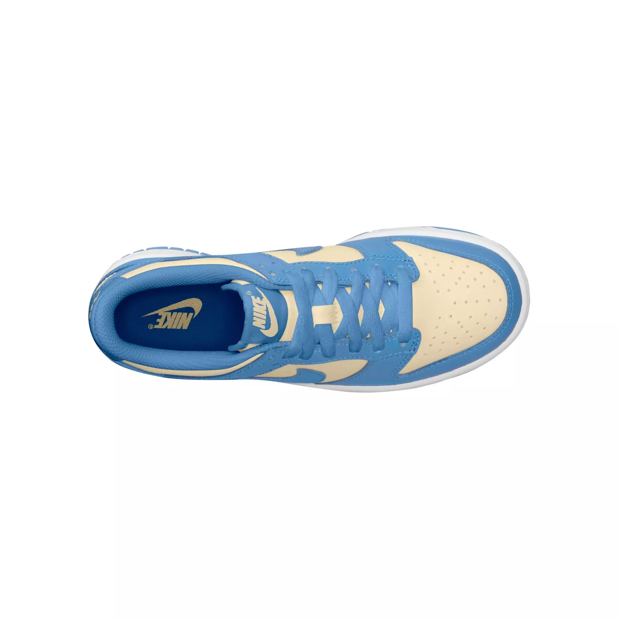 Nike Dunk Low "Blue Beyond/Beach/White" Grade School Girls' Shoe - BLUE/WHITE