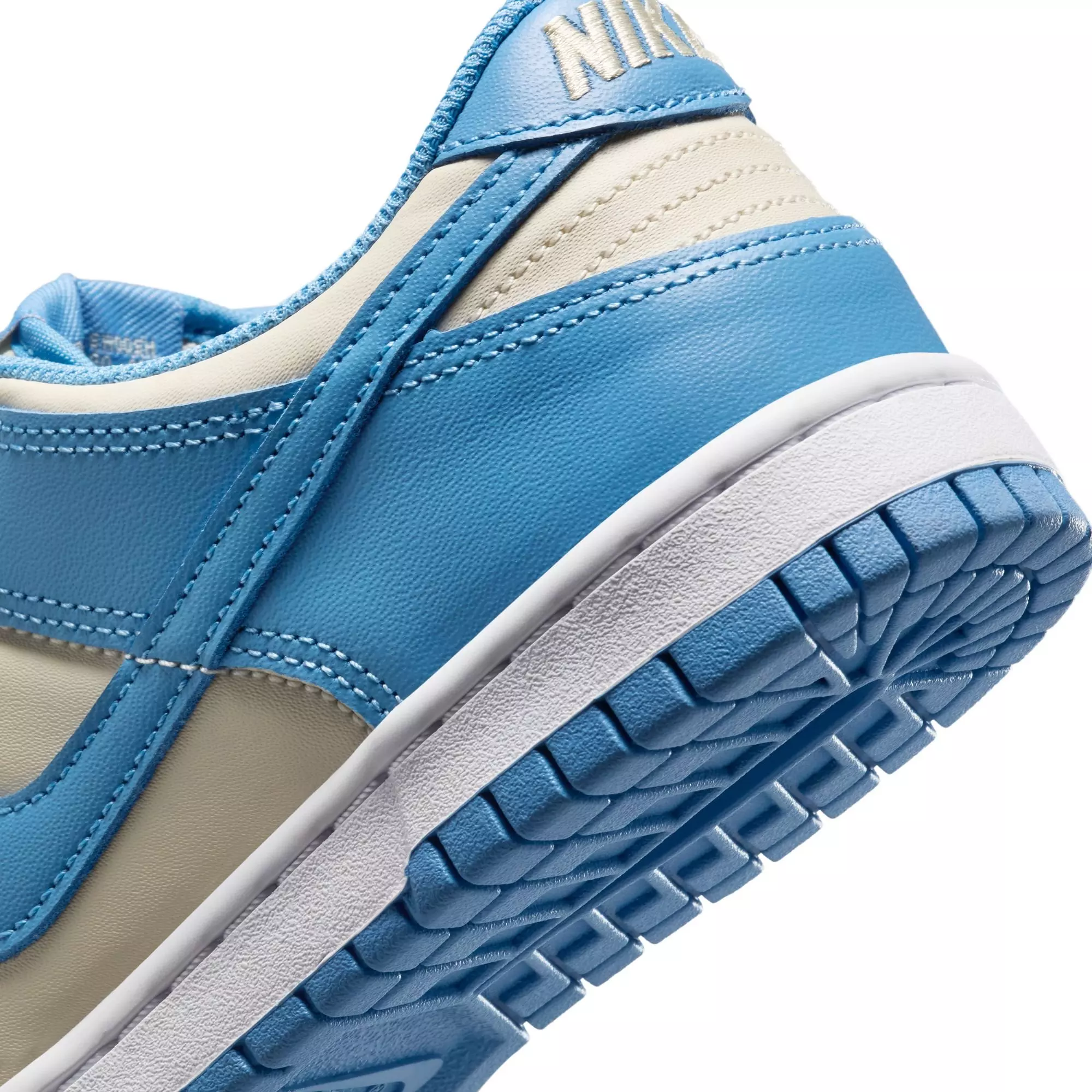 Nike Dunk Low "Blue Beyond/Beach/White" Grade School Girls' Shoe - BLUE/WHITE