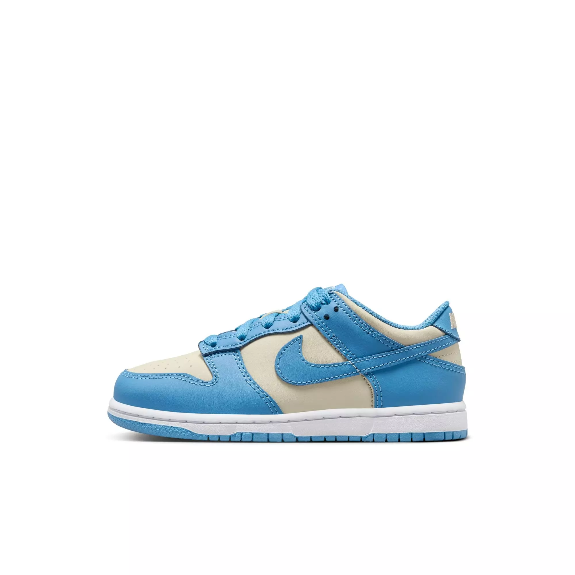 Nike Dunk Low "Blue Beyond/Beach/White" Preschool Girls' Shoe - BLUE/WHITE